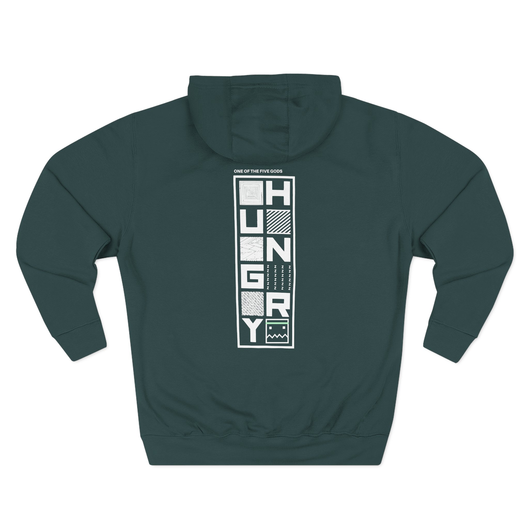 Hungrybox Three-Panel Fleece Hoodie