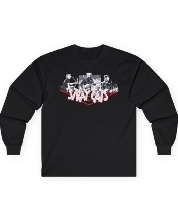 Stray Cats Photo Collage Unisex Ultra Cotton Long Sleeve Tee