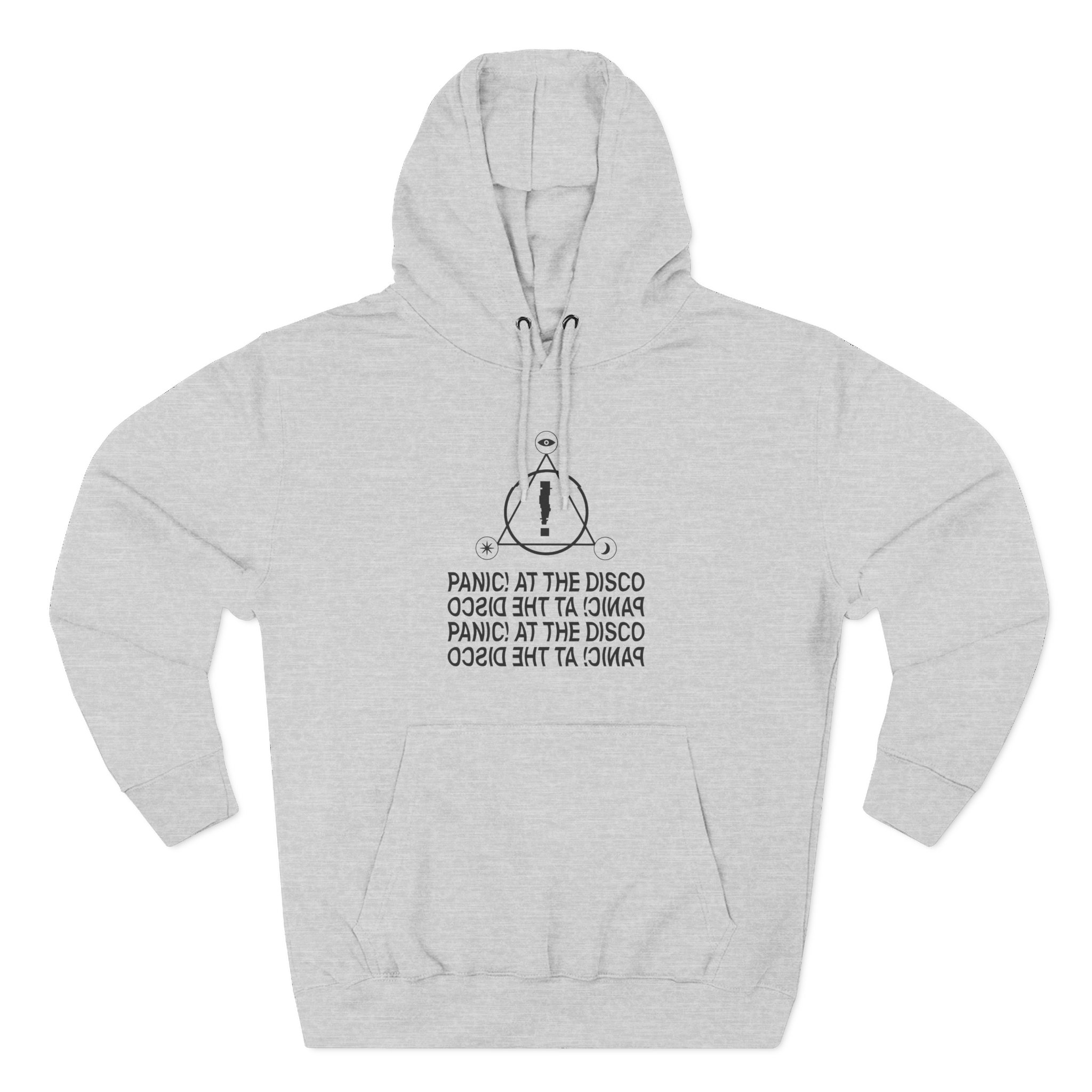 Panic at the Disco Stacked Wave Logo Three-Panel Fleece Hoodie