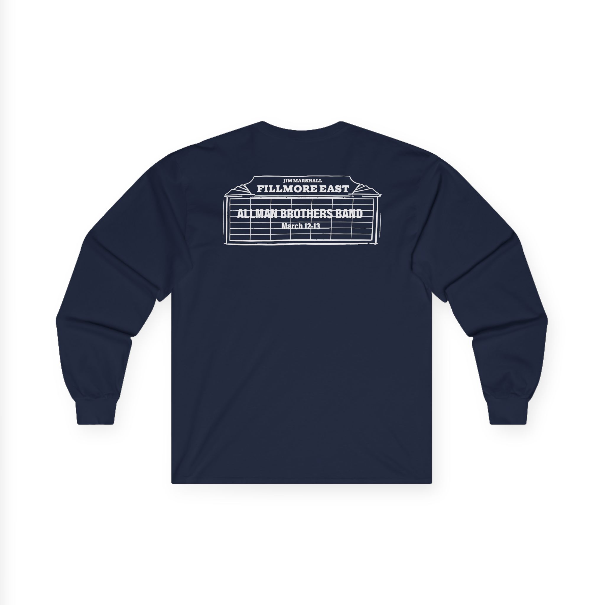 The Allman Brothers Band Fillmore East Unisex Ultra Cotton Long Sleeve Tee