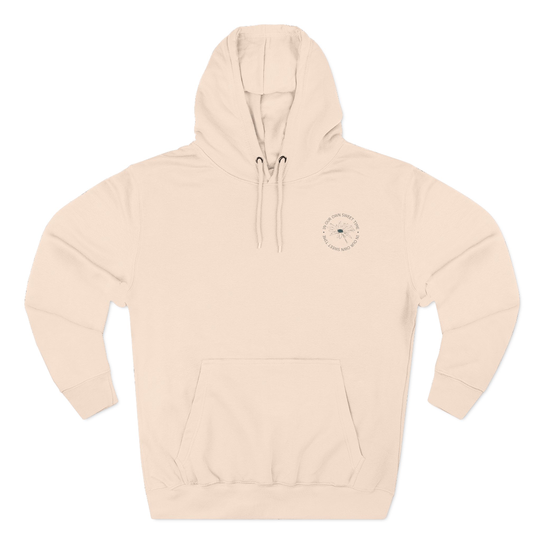 Vance Joy Flower Three-Panel Fleece Hoodie