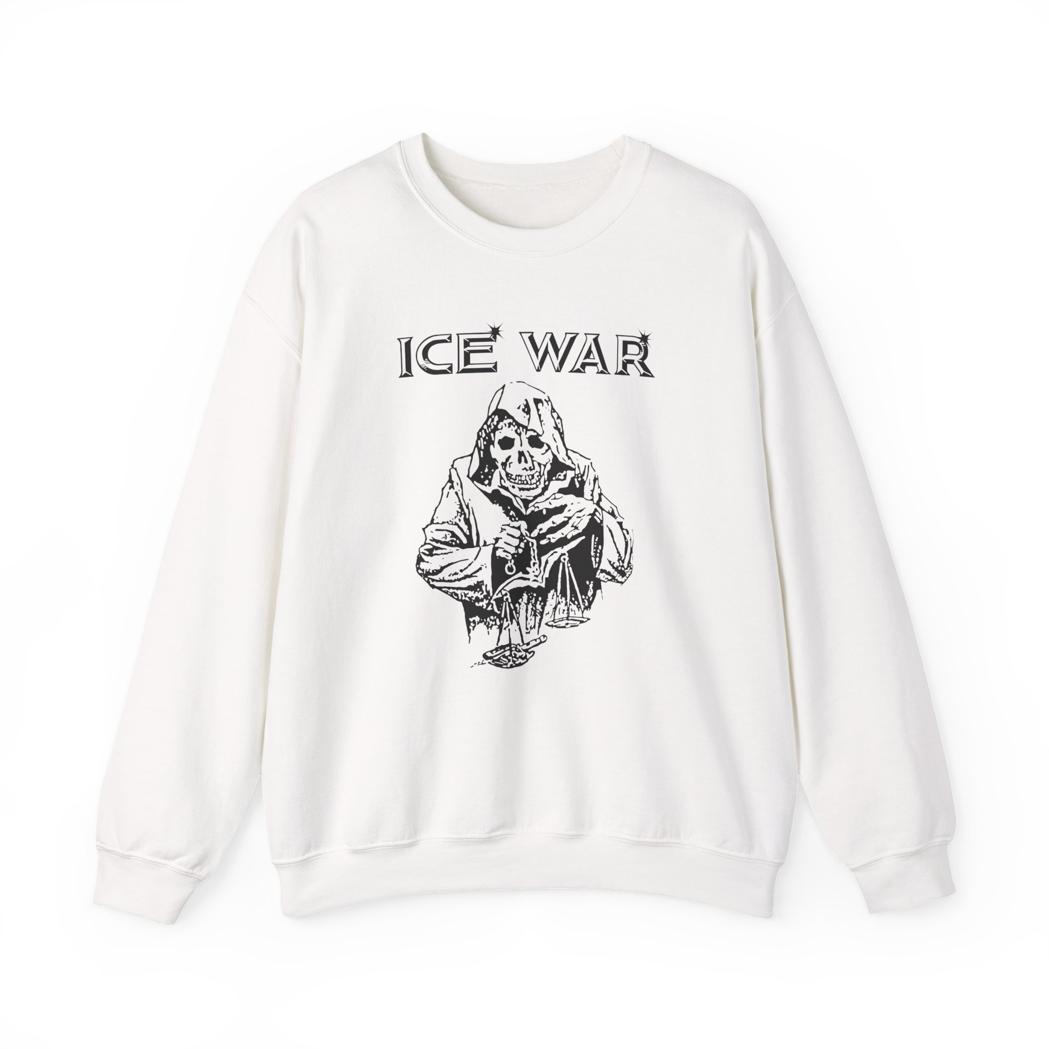 White Reaper ICE WAR Unisex Heavy Blendâ„¢ Crewneck Sweatshirt
