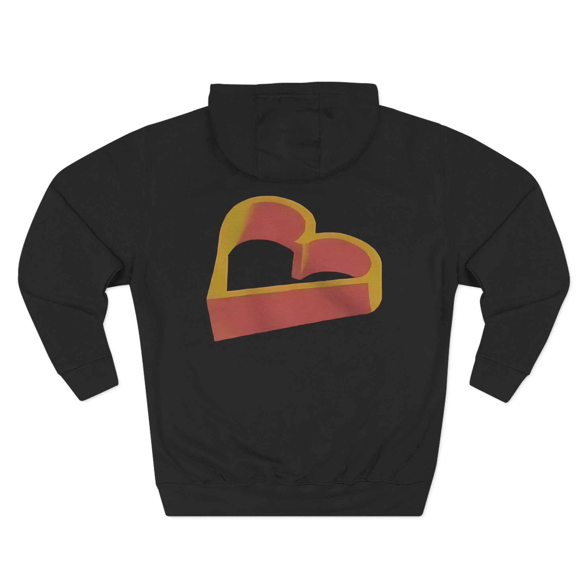 Mumbo Jumbo Heart of Gold Three-Panel Fleece Hoodie