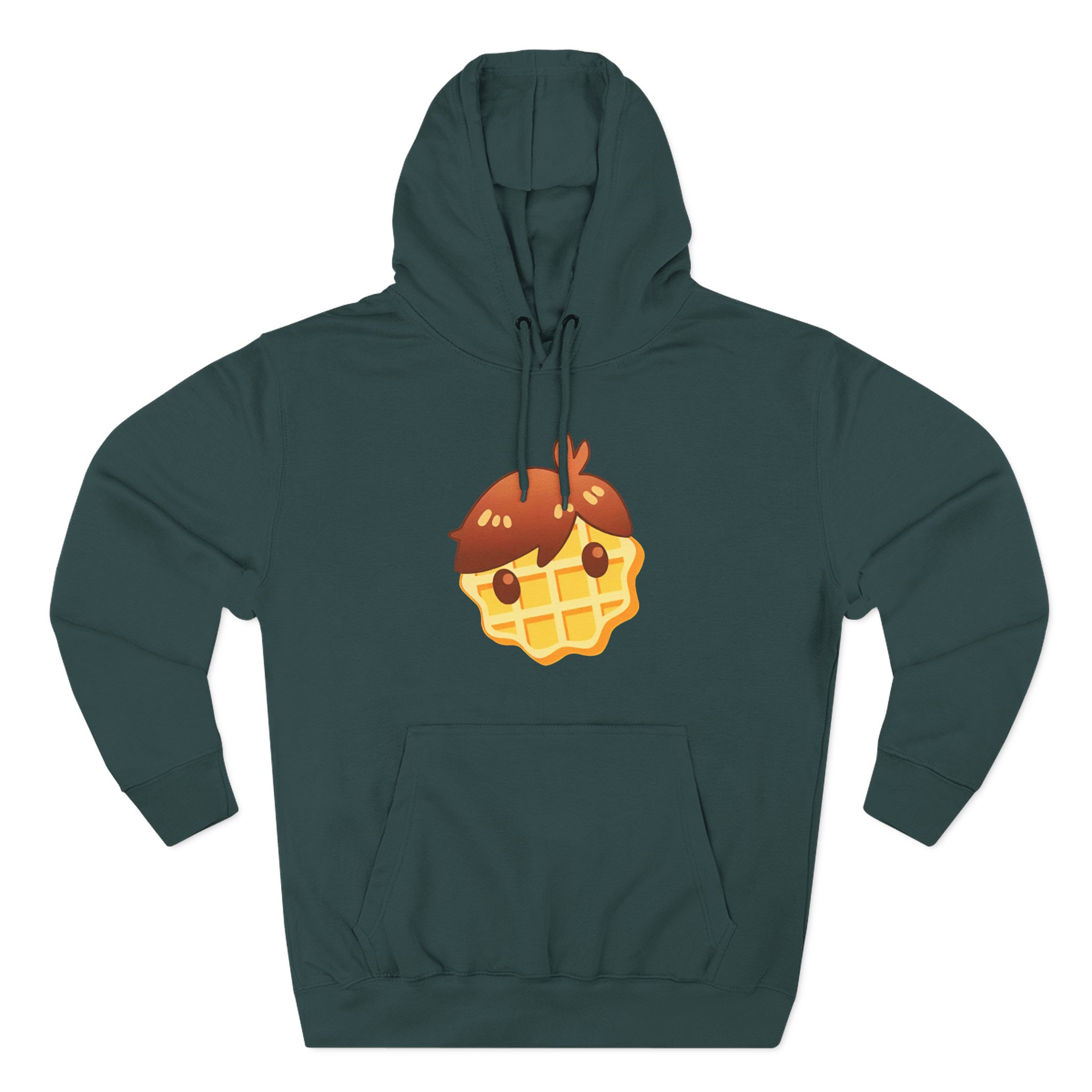 Grian Waffle Head Three-Panel Fleece Hoodie