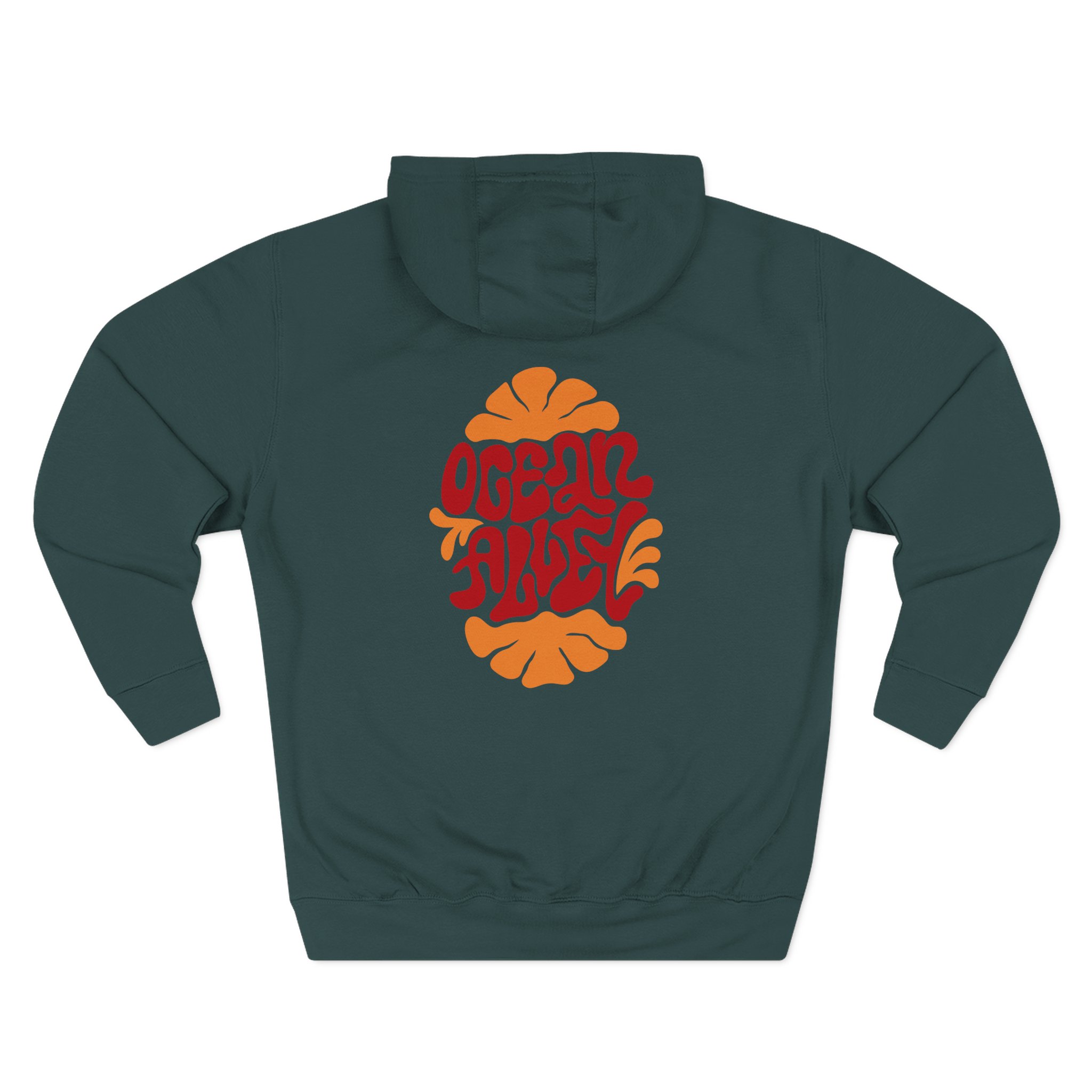 Ocean Alley Cracked Egg Three-Panel Fleece Hoodie