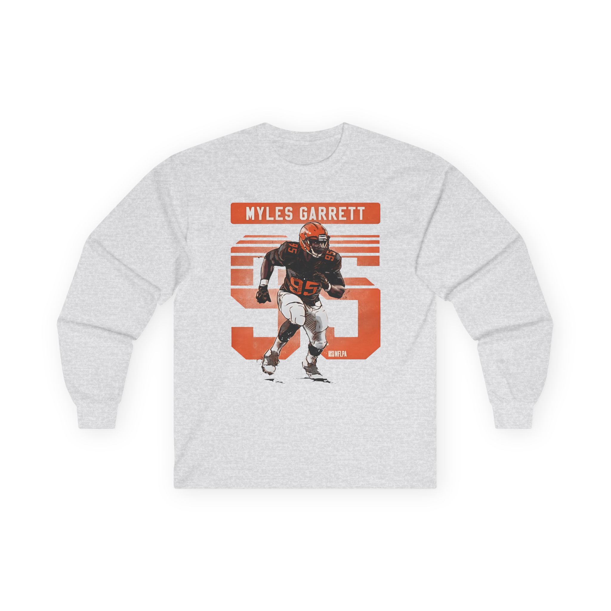Myles Garrett Grunge Unisex Ultra Cotton Long Sleeve Tee