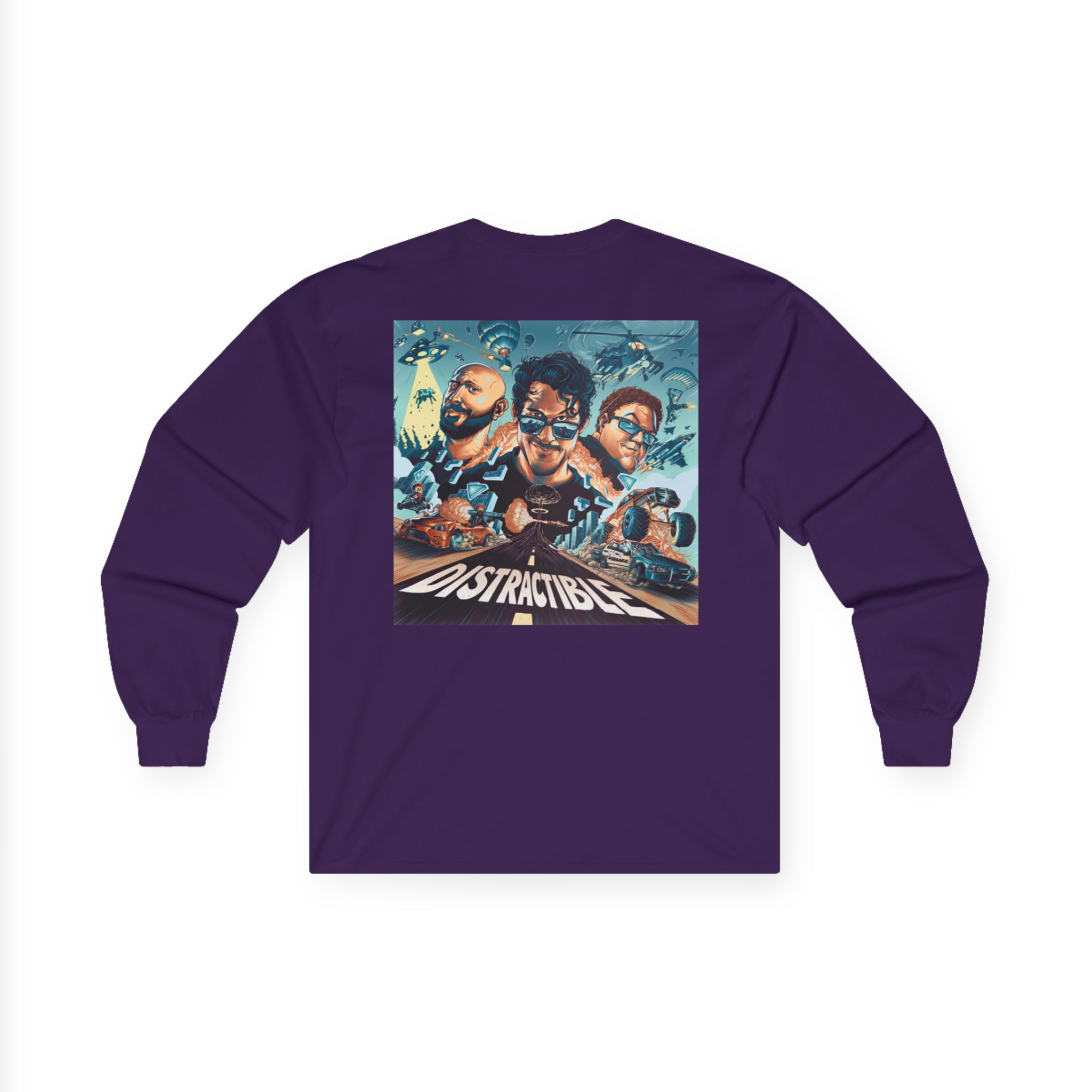 Distractible Unisex Ultra Cotton Long Sleeve Tee