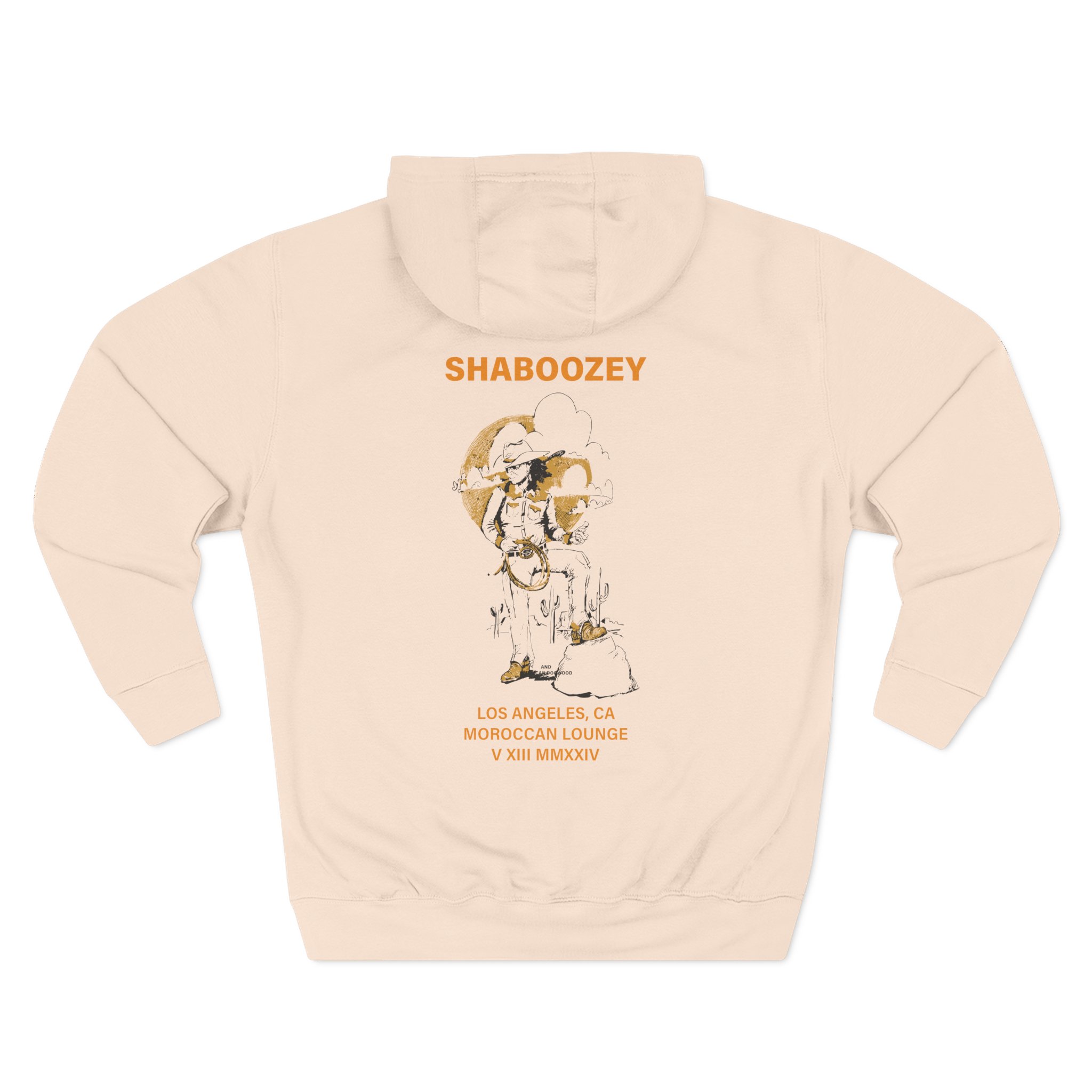 Shaboozey Live in Los Angeles Three-Panel Fleece Hoodie
