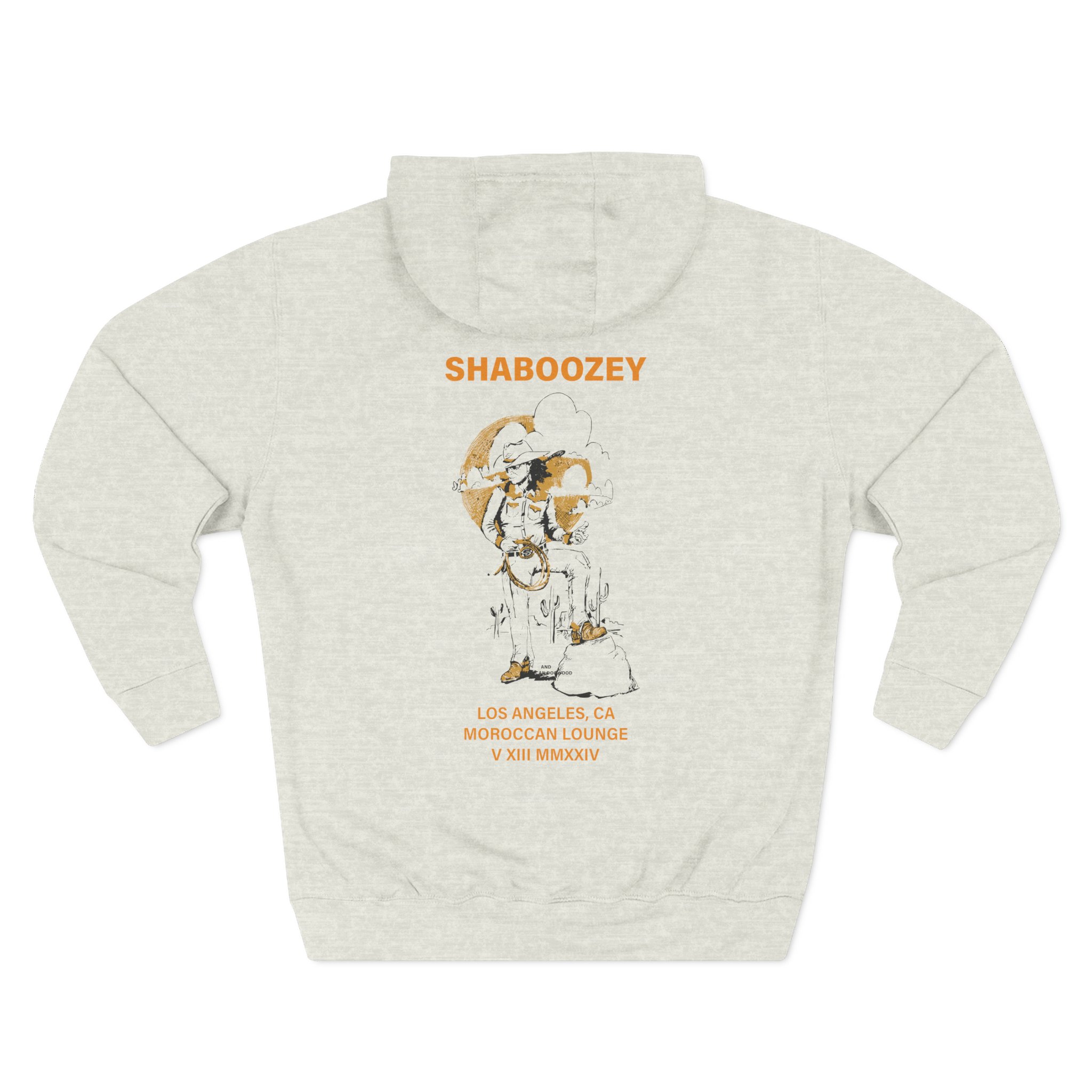 Shaboozey Live in Los Angeles Three-Panel Fleece Hoodie