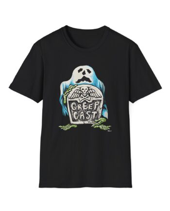 Creepcast Tombstone Unisex Softstyle T-Shirt