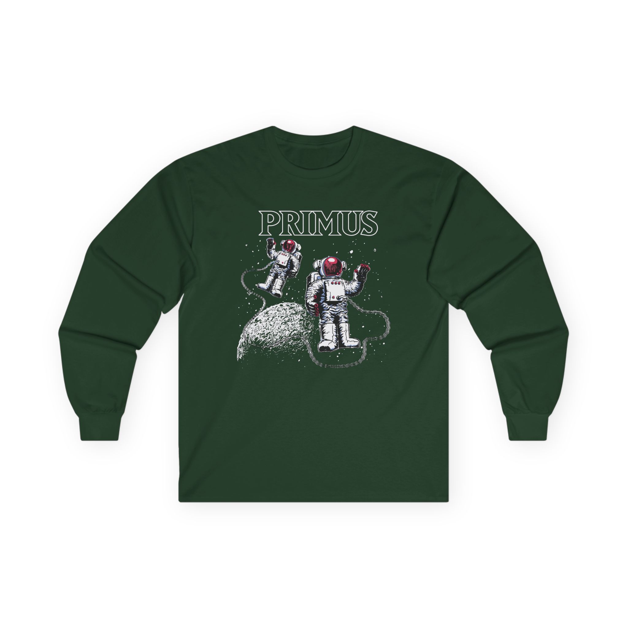 Primus Astronaut On The Moon Unisex Ultra Cotton Long Sleeve Tee