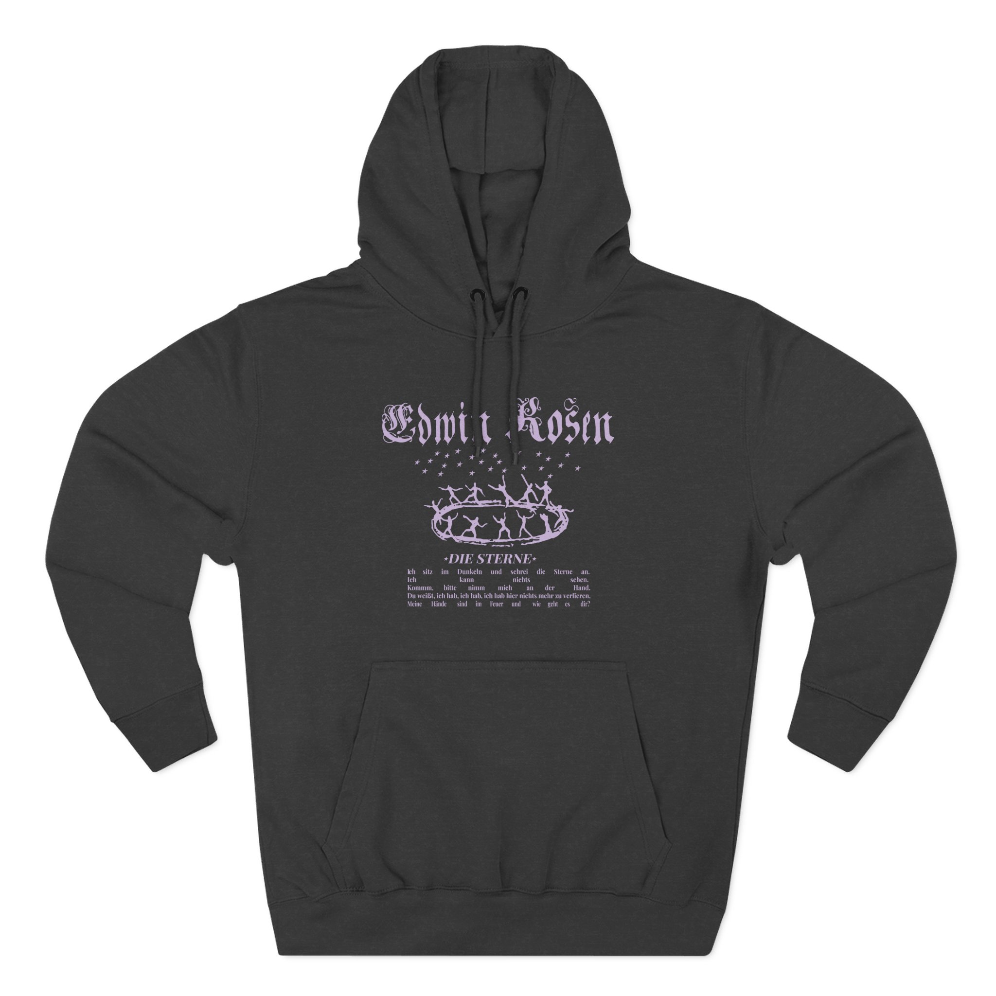 Edwin Rosen Three-Panel Fleece Hoodie