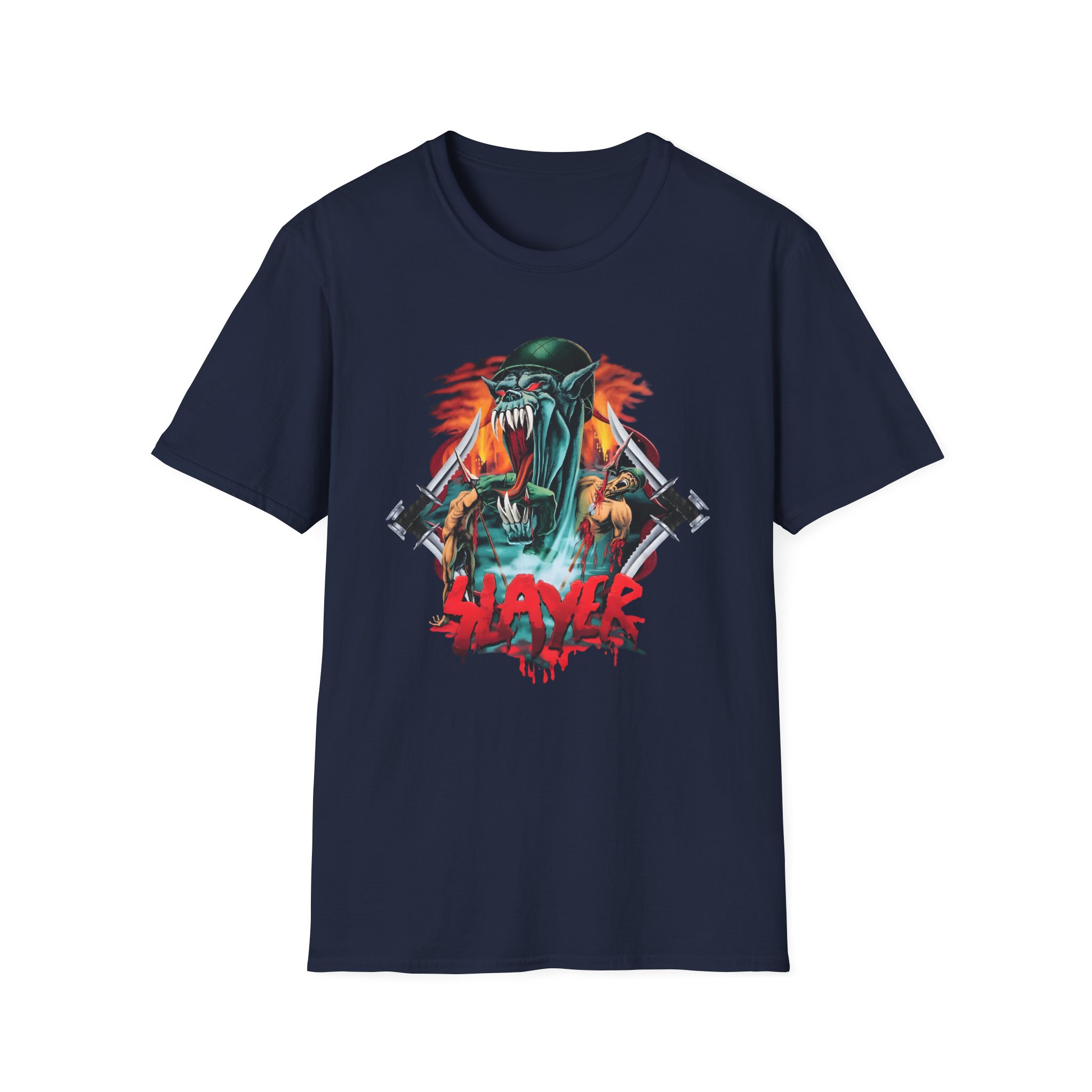 Slayer Soldier Feast Unisex Softstyle T-Shirt