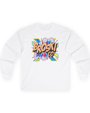 Broski Report Unisex Ultra Cotton Long Sleeve Tee