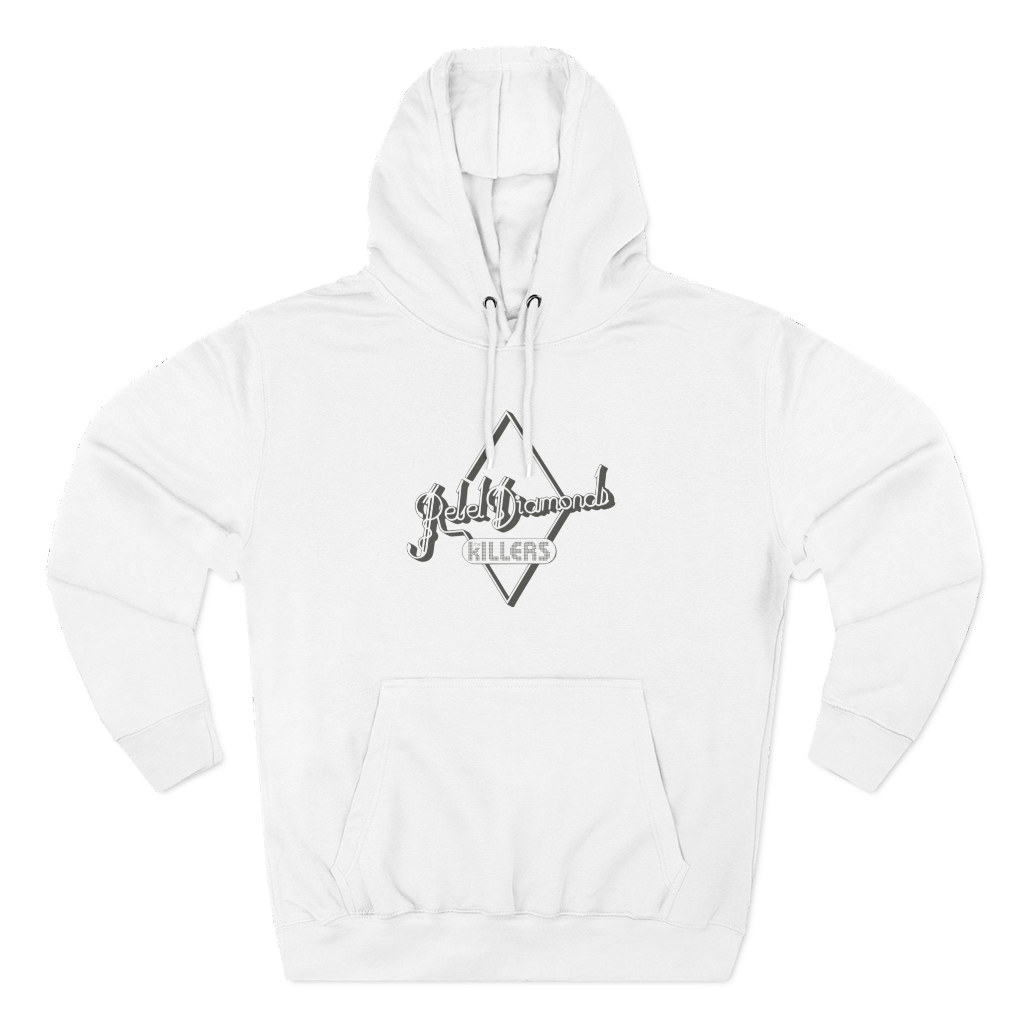 TK Rebel Diamonds Logo Three-Panel Fleece Hoodie