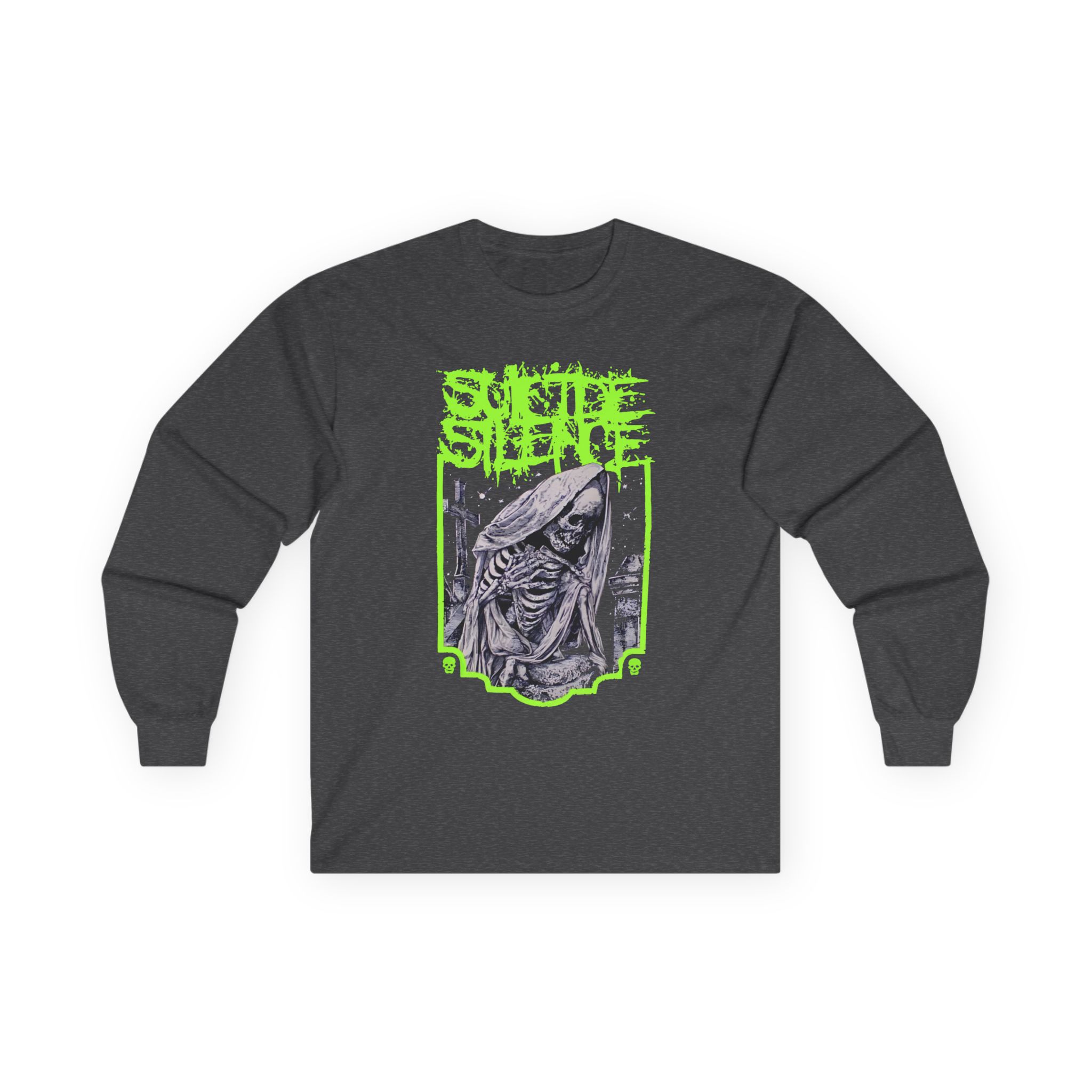 Suicide Silence Unanswered Neon Unisex Ultra Cotton Long Sleeve Tee