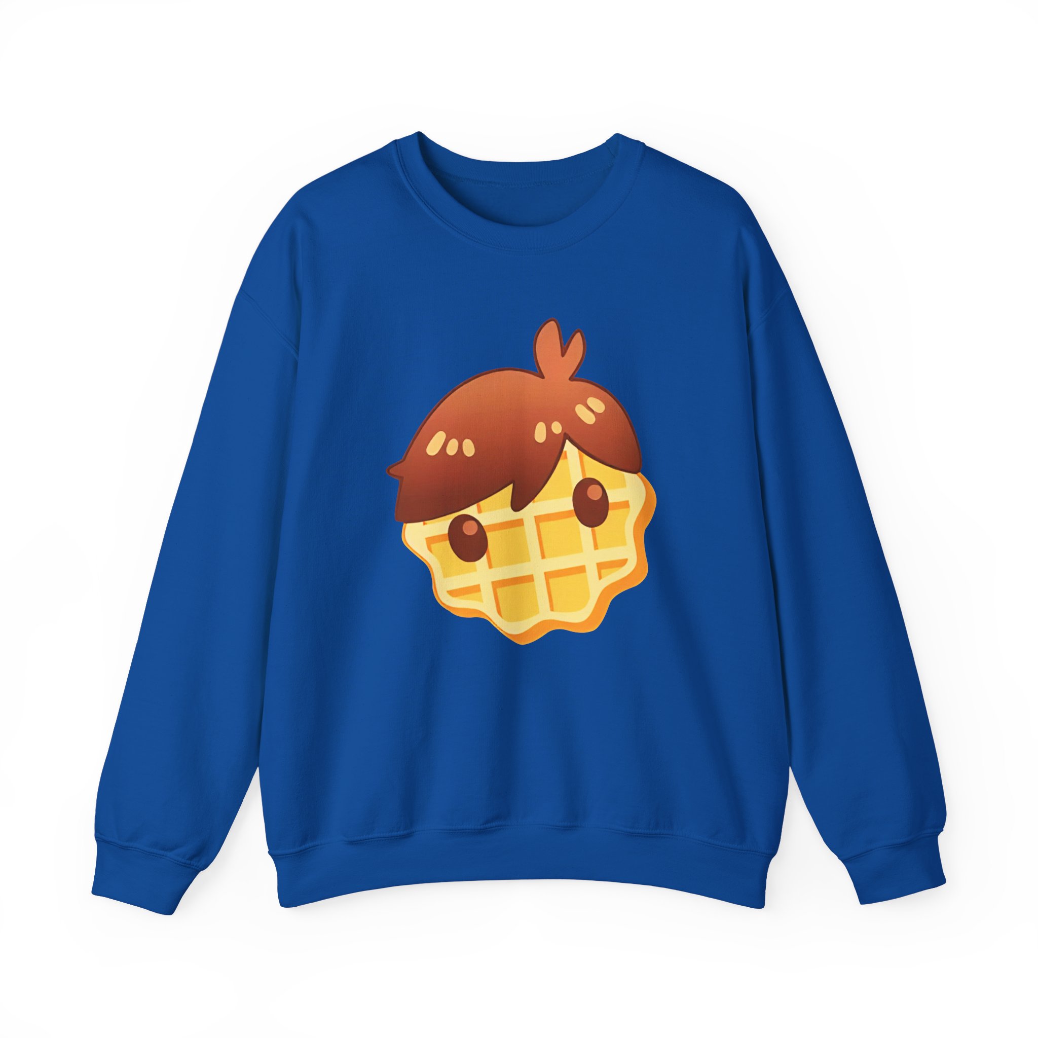 Grian Waffle Head Unisex Heavy Blendâ„¢ Crewneck Sweatshirt