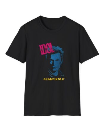 Billy Idol Dream Into It Album Unisex Softstyle T-Shirt