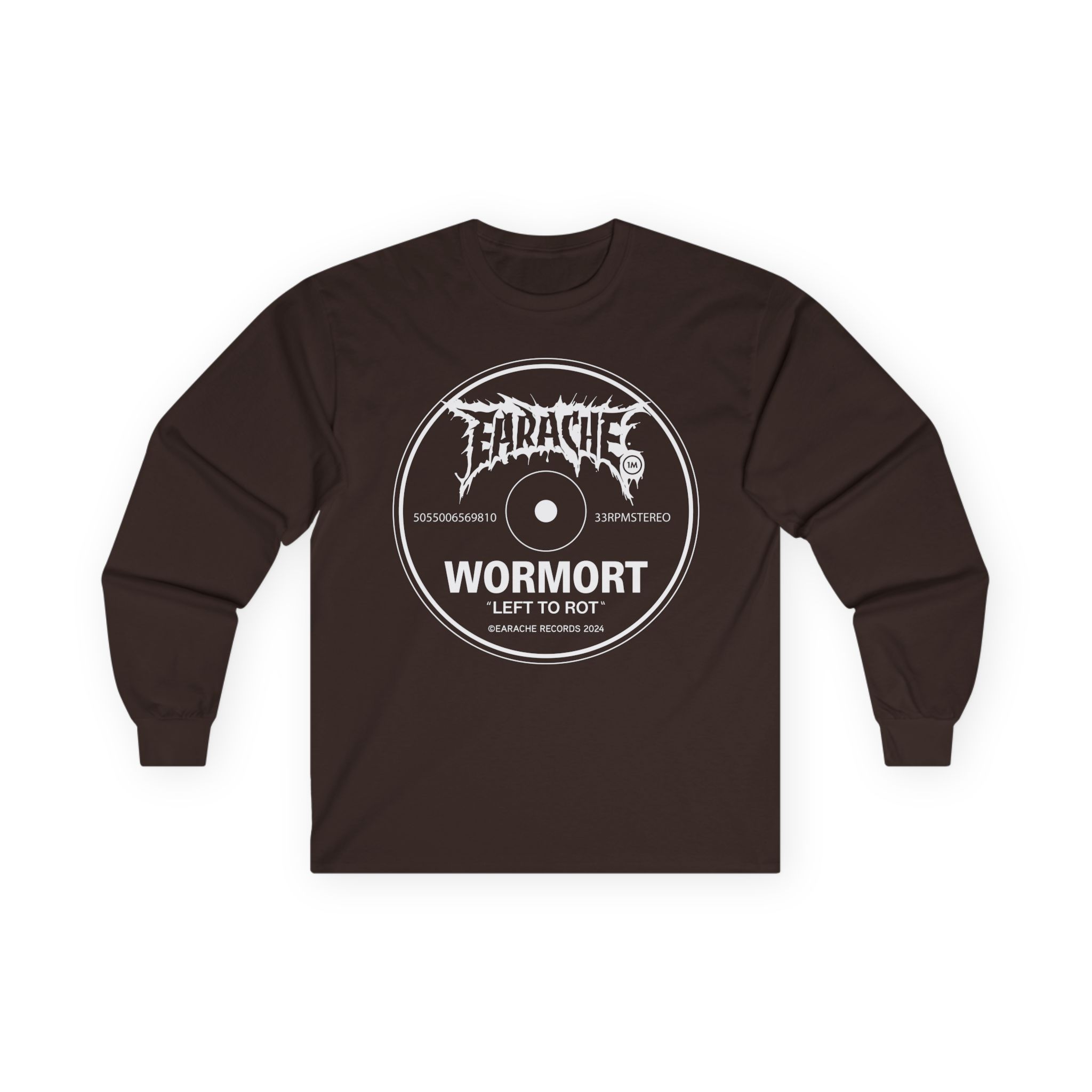 Wormrot Left to Rot Label Unisex Ultra Cotton Long Sleeve Tee