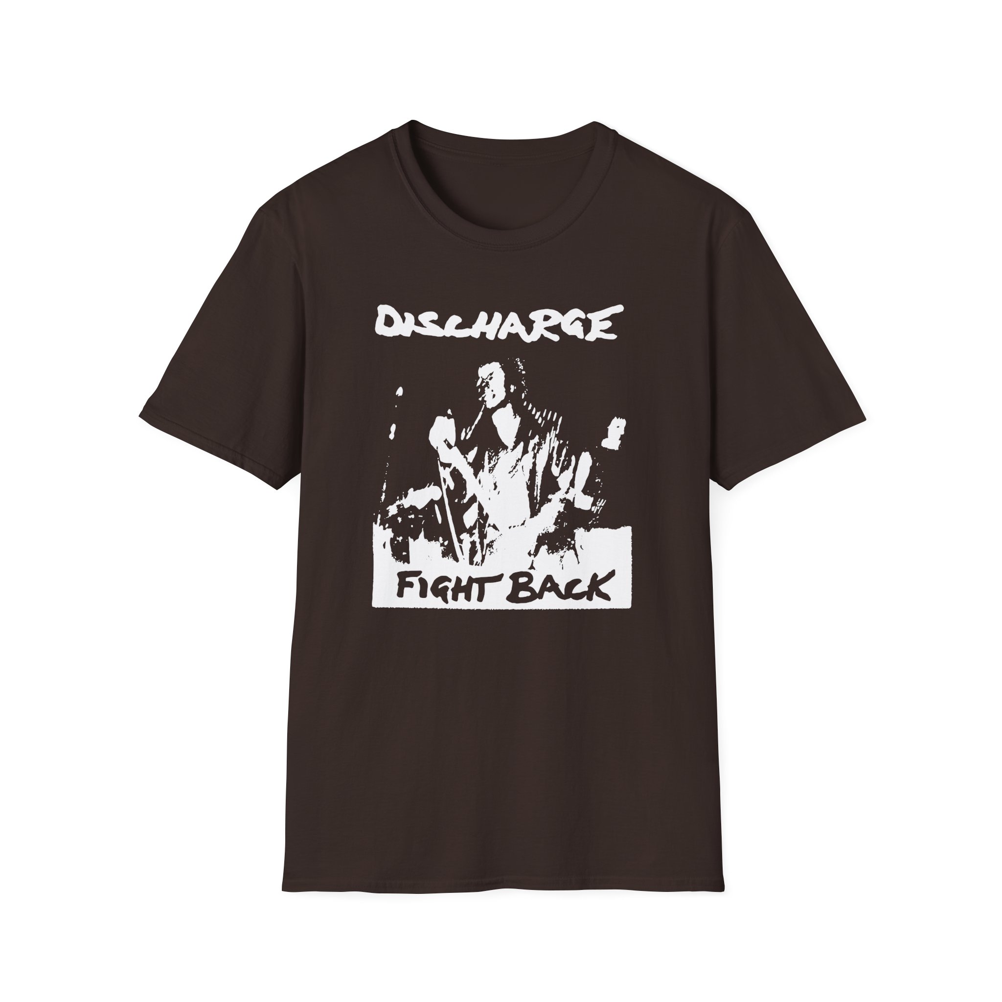 Discharge Fight Back Unisex Softstyle T-Shirt