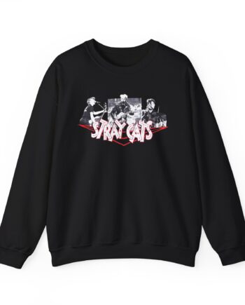 Stray Cats Photo Collage Unisex Heavy Blend™ Crewneck Sweatshirt