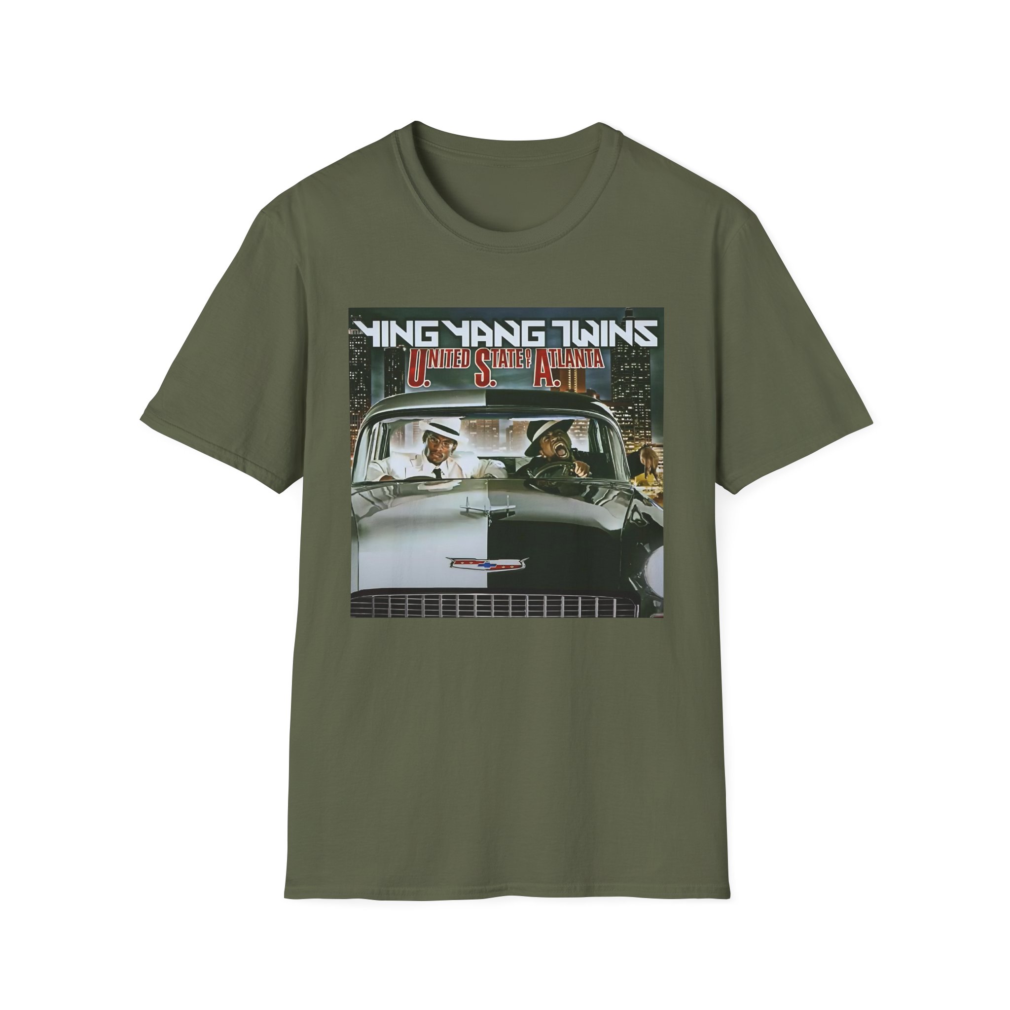 Ying Yang Twins United State Of Atlanta Album Cover Unisex Softstyle T-Shirt