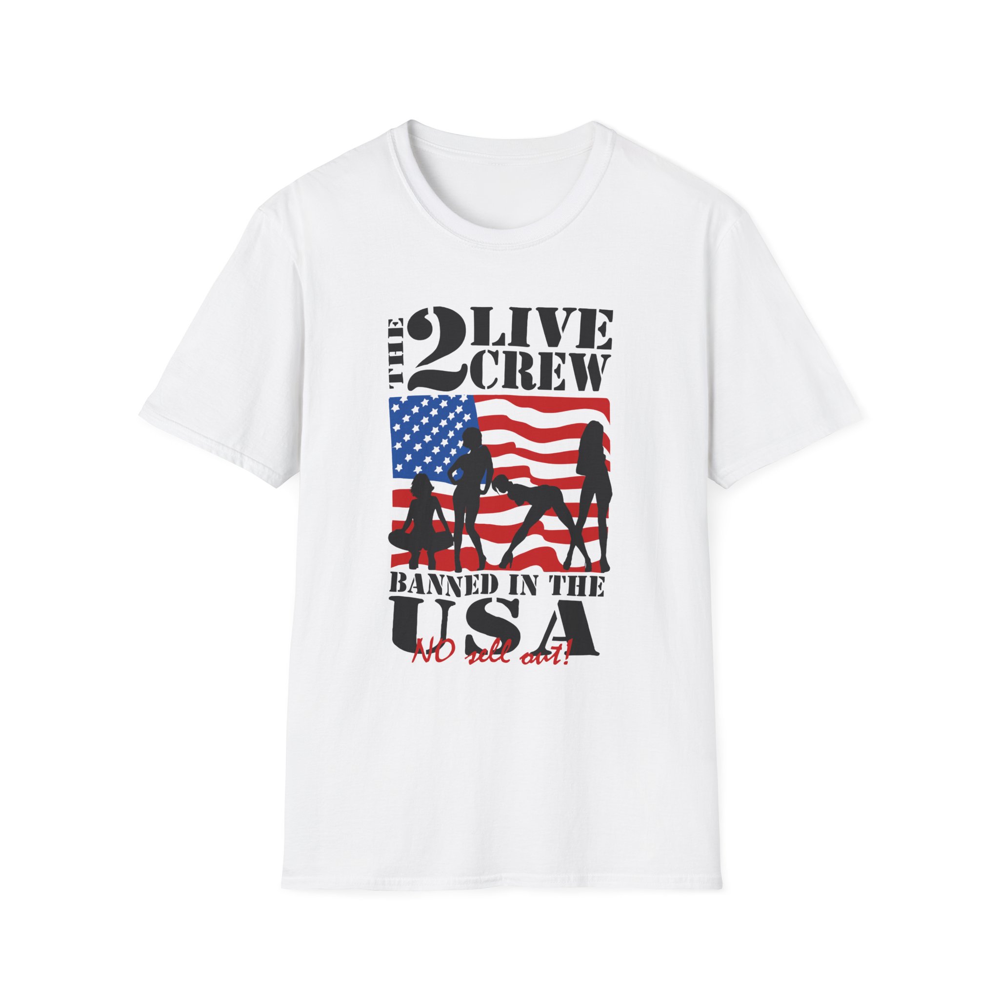 2 Live Crew The Banned in the Usa Unisex Softstyle T-Shirt