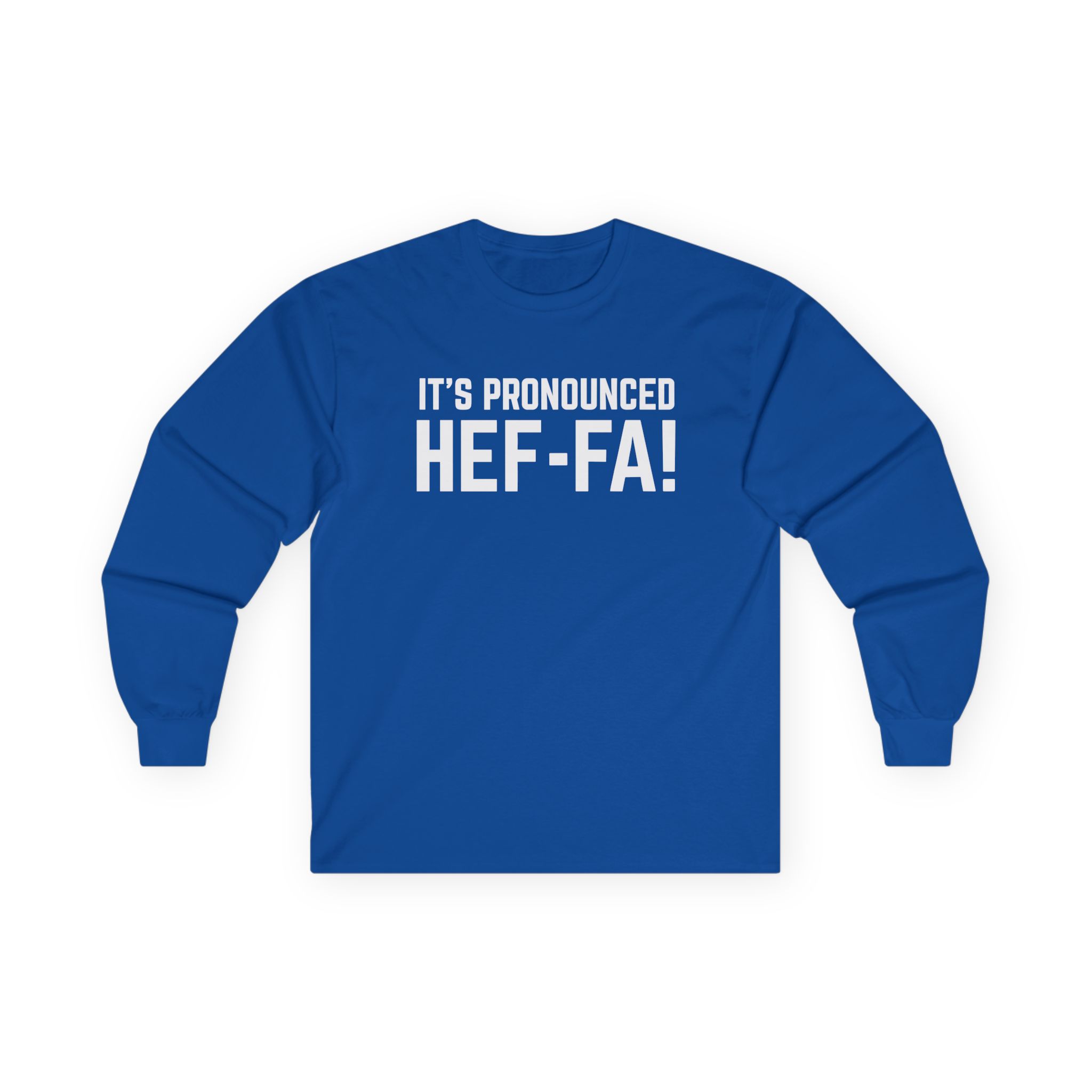 Hef Unisex Ultra Cotton Long Sleeve Tee
