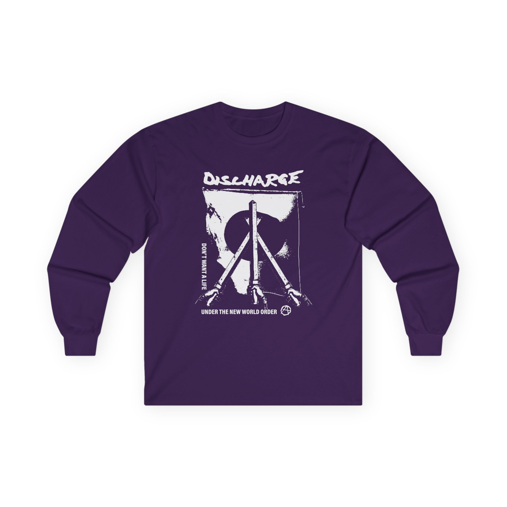 Discharge New World Order Unisex Ultra Cotton Long Sleeve Tee