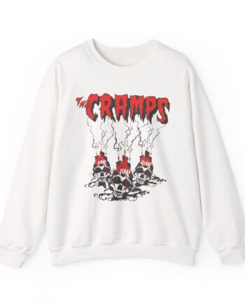 The Cramps Voodoo Skulls Unisex Heavy Blend™ Crewneck Sweatshirt