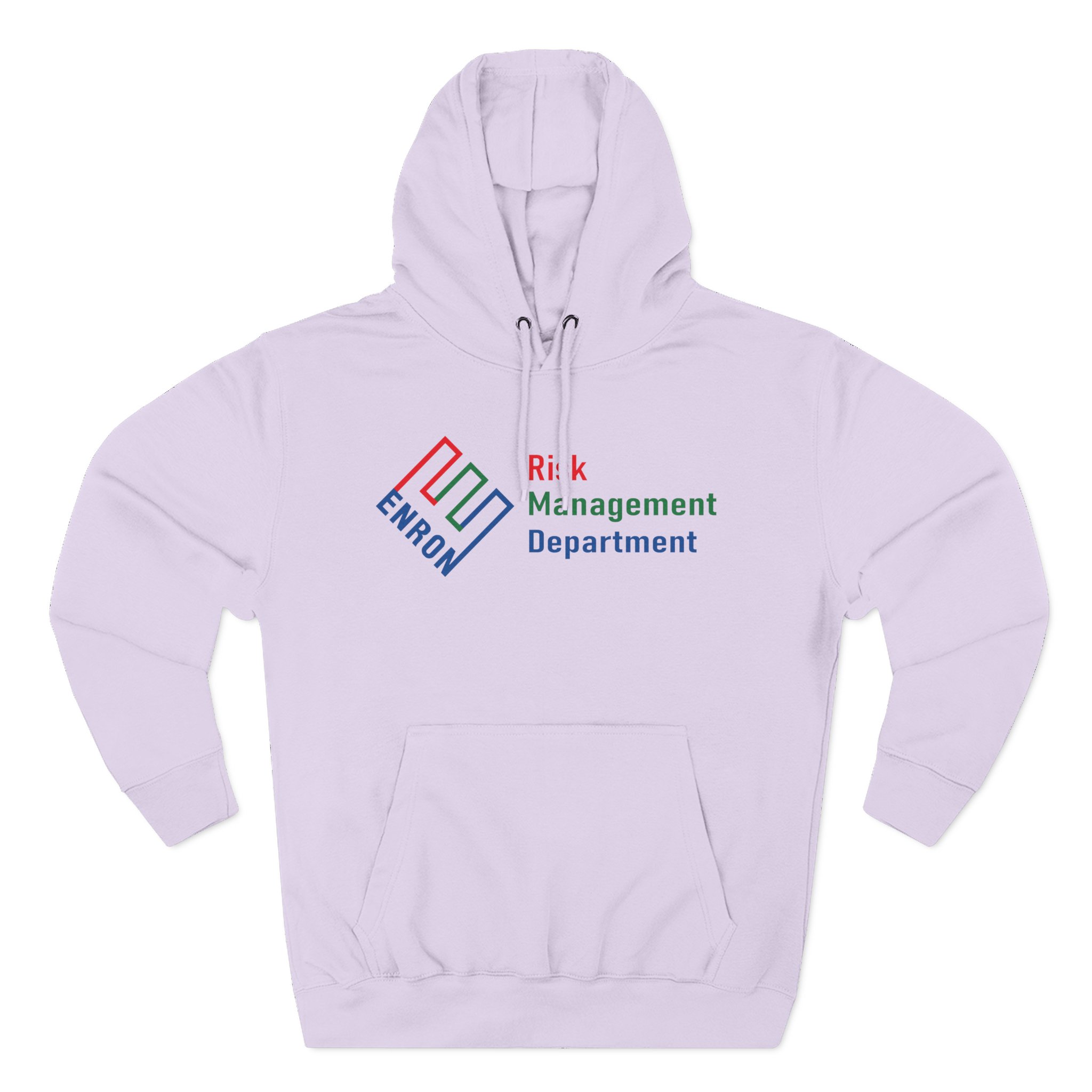 Atrioc Enron Risk Management Department Three-Panel Fleece Hoodie