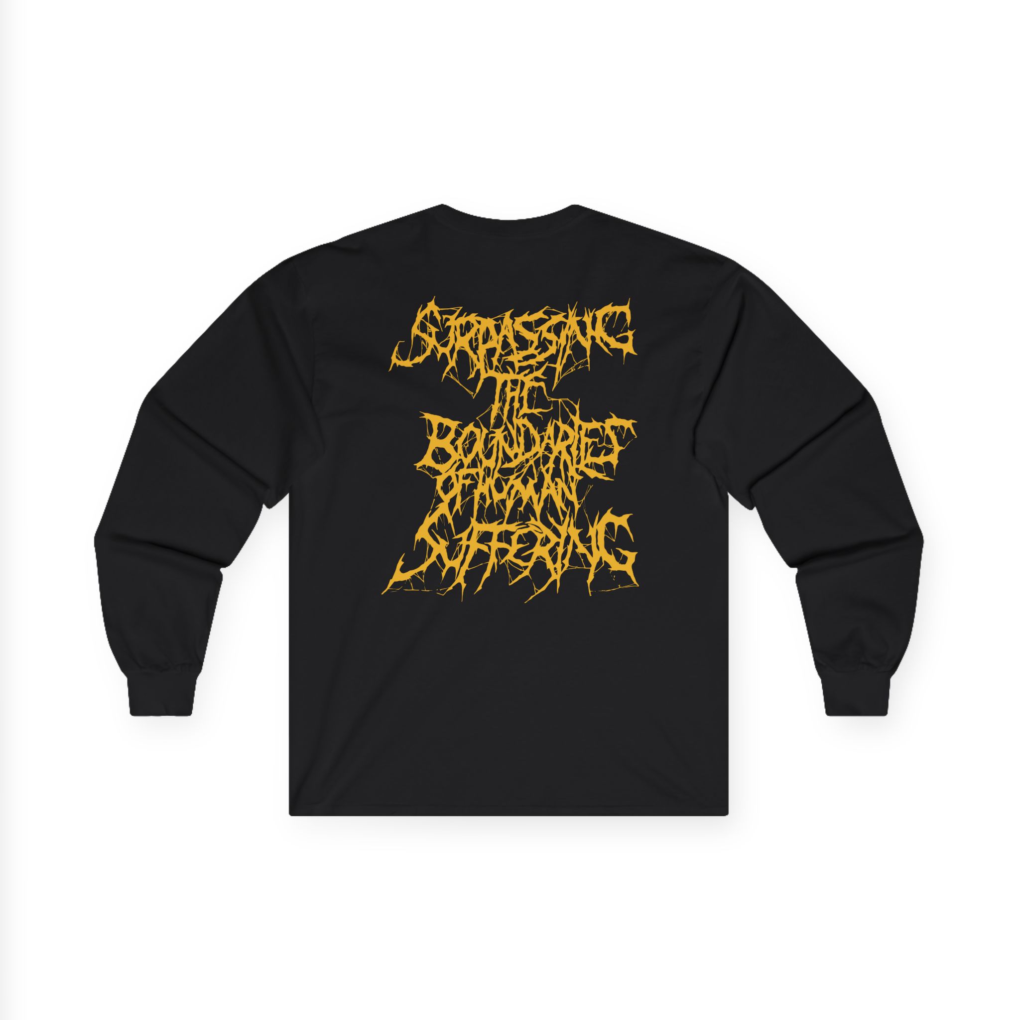 Boundaries Human Suffering Unisex Ultra Cotton Long Sleeve Tee