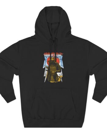 100 Demons Three-Panel Fleece Hoodie