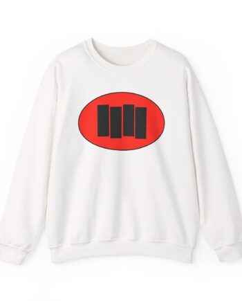 Black Flag Oval Bars Unisex Heavy Blend™ Crewneck Sweatshirt