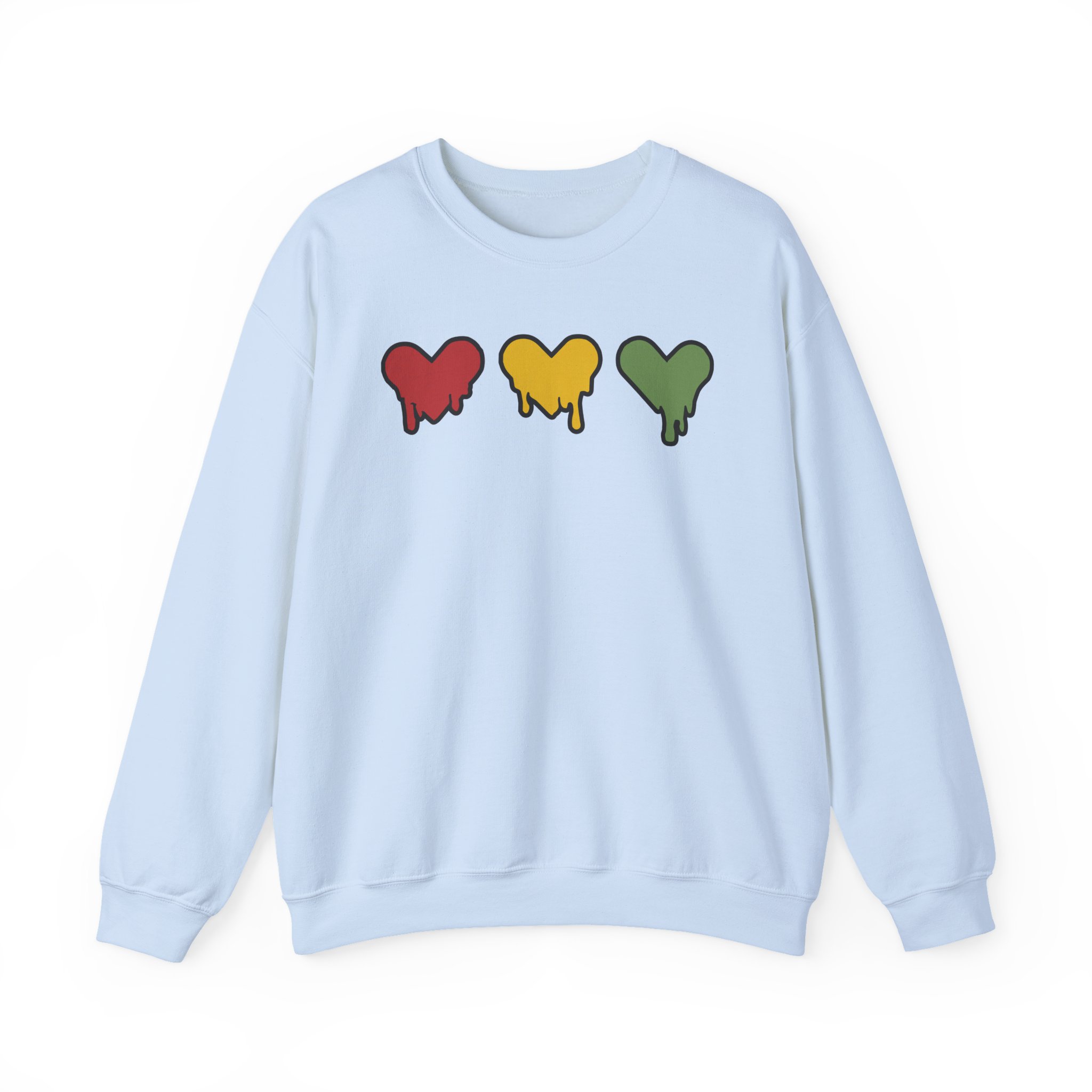 Grian 2023 Heart Drip Unisex Heavy Blendâ„¢ Crewneck Sweatshirt