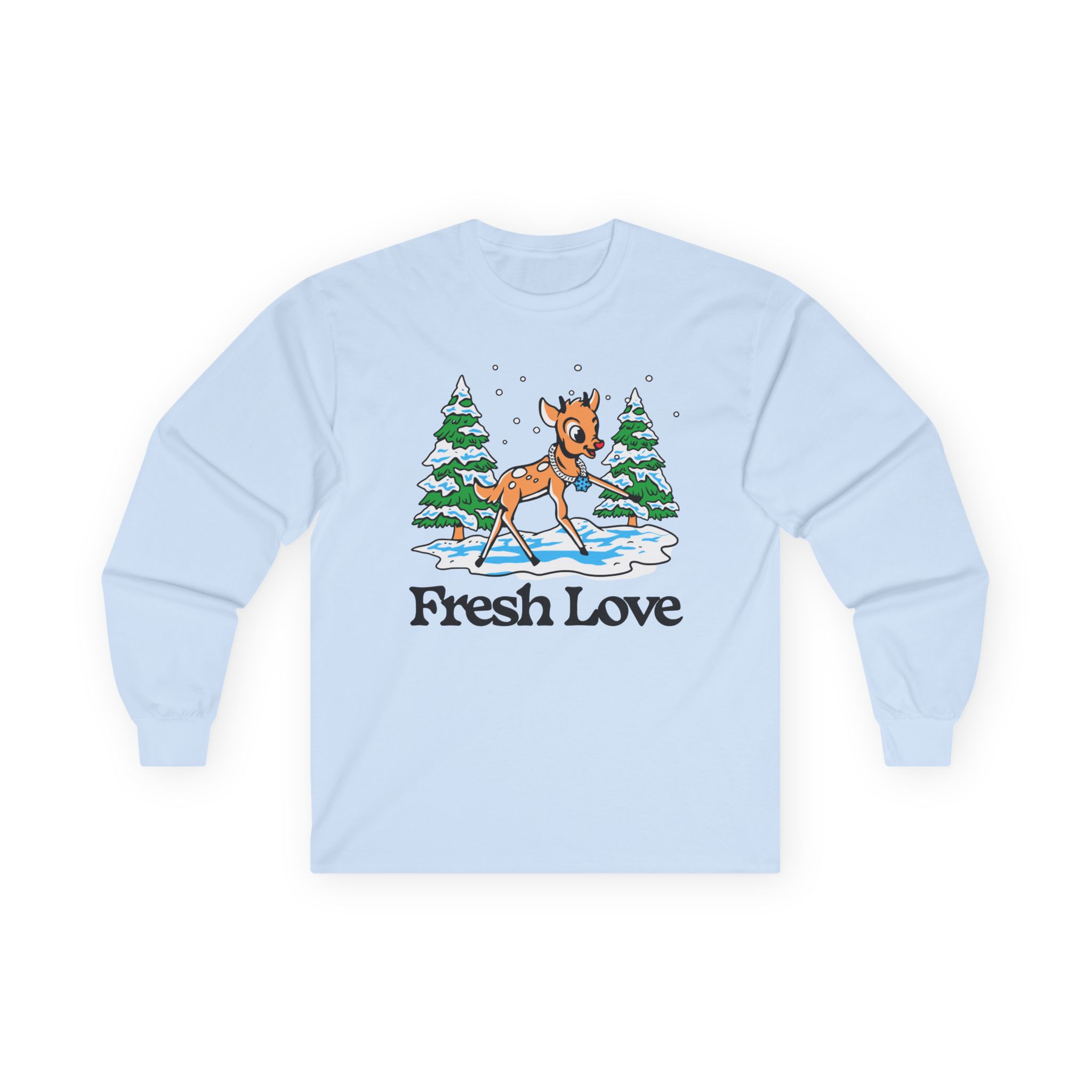 Fresh Love Snow Dough Unisex Ultra Cotton Long Sleeve Tee