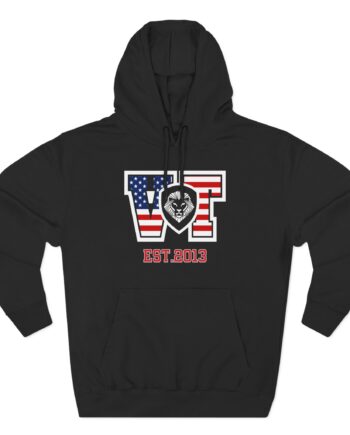 Valuetainment Collegiate Vt Three-Panel Fleece Hoodie