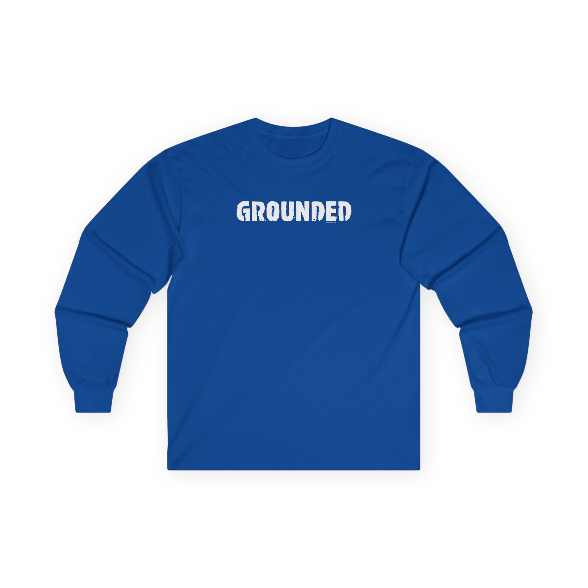 Grounded Logo Unisex Ultra Cotton Long Sleeve Tee