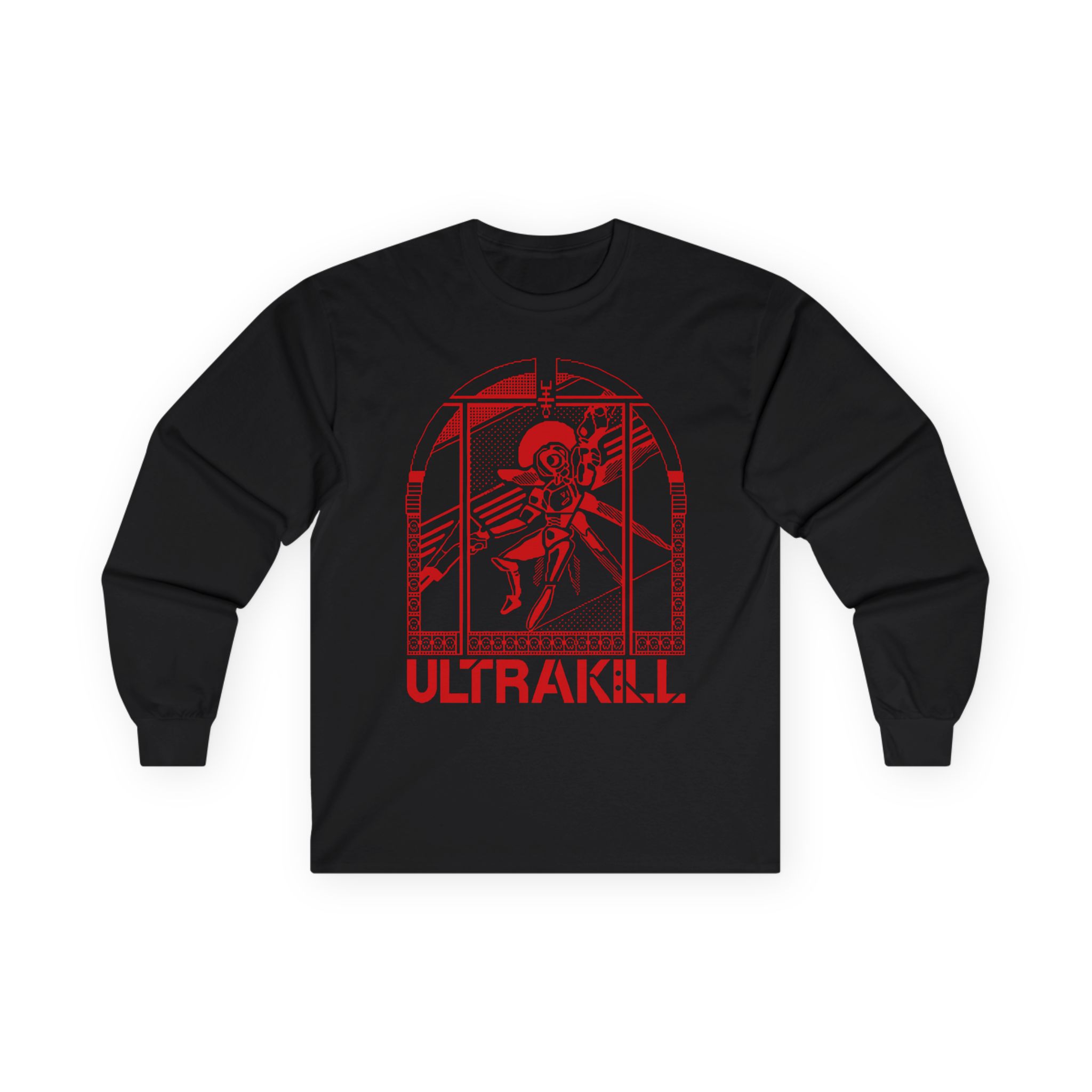 Ultrakill Ultrachurch Unisex Ultra Cotton Long Sleeve Tee