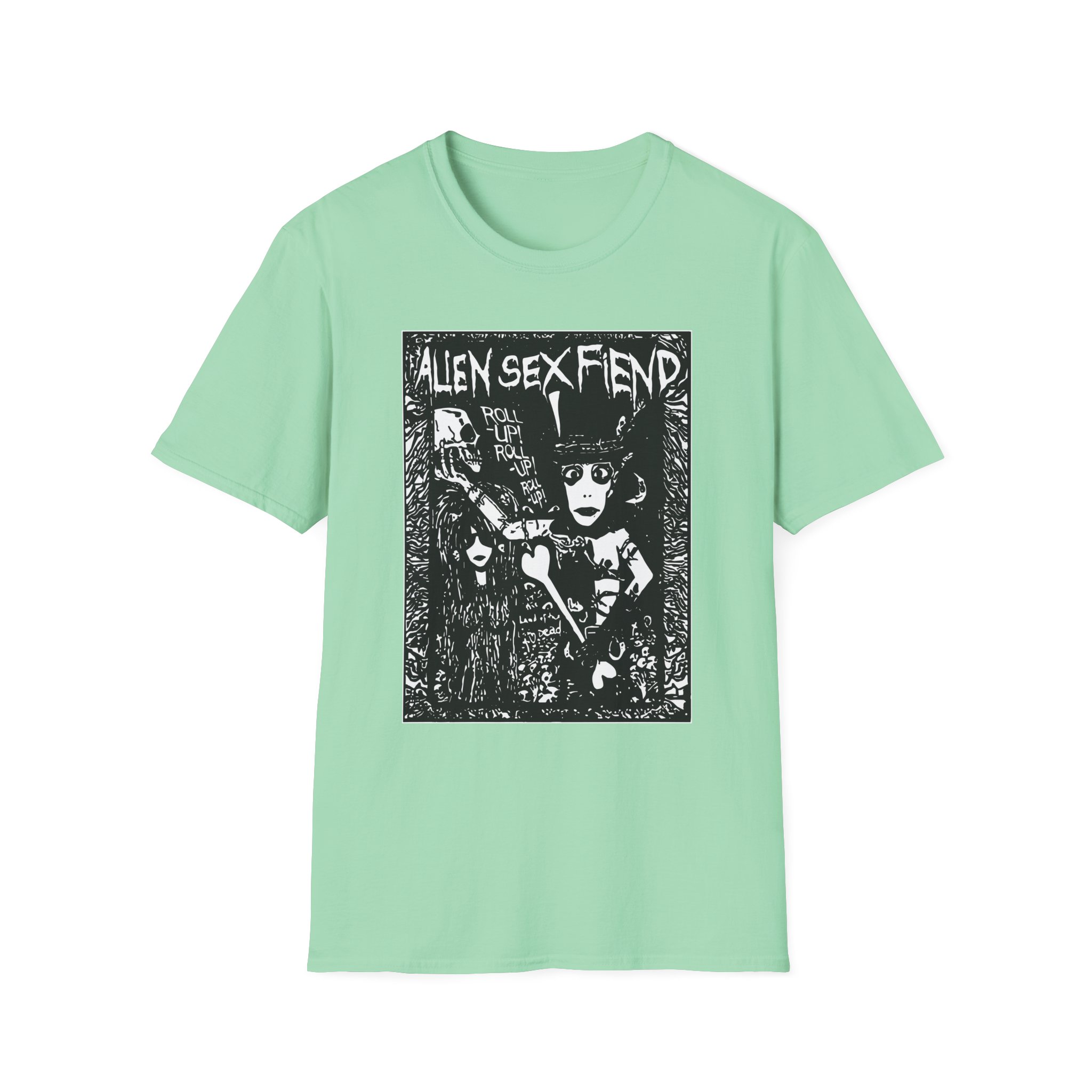Alien Sex Fiend Land of the Living Dead Unisex Softstyle T-Shirt