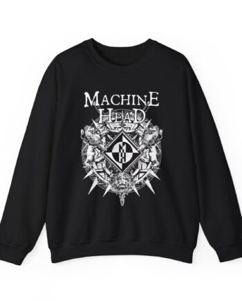 Machine Head Lion Crest Unisex Heavy Blend™ Crewneck Sweatshirt