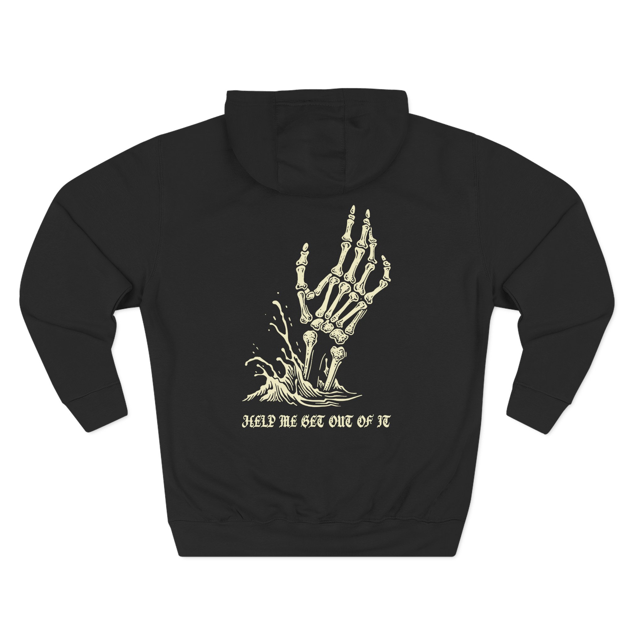 Paleface Help Me Get Out of It Three-Panel Fleece Hoodie