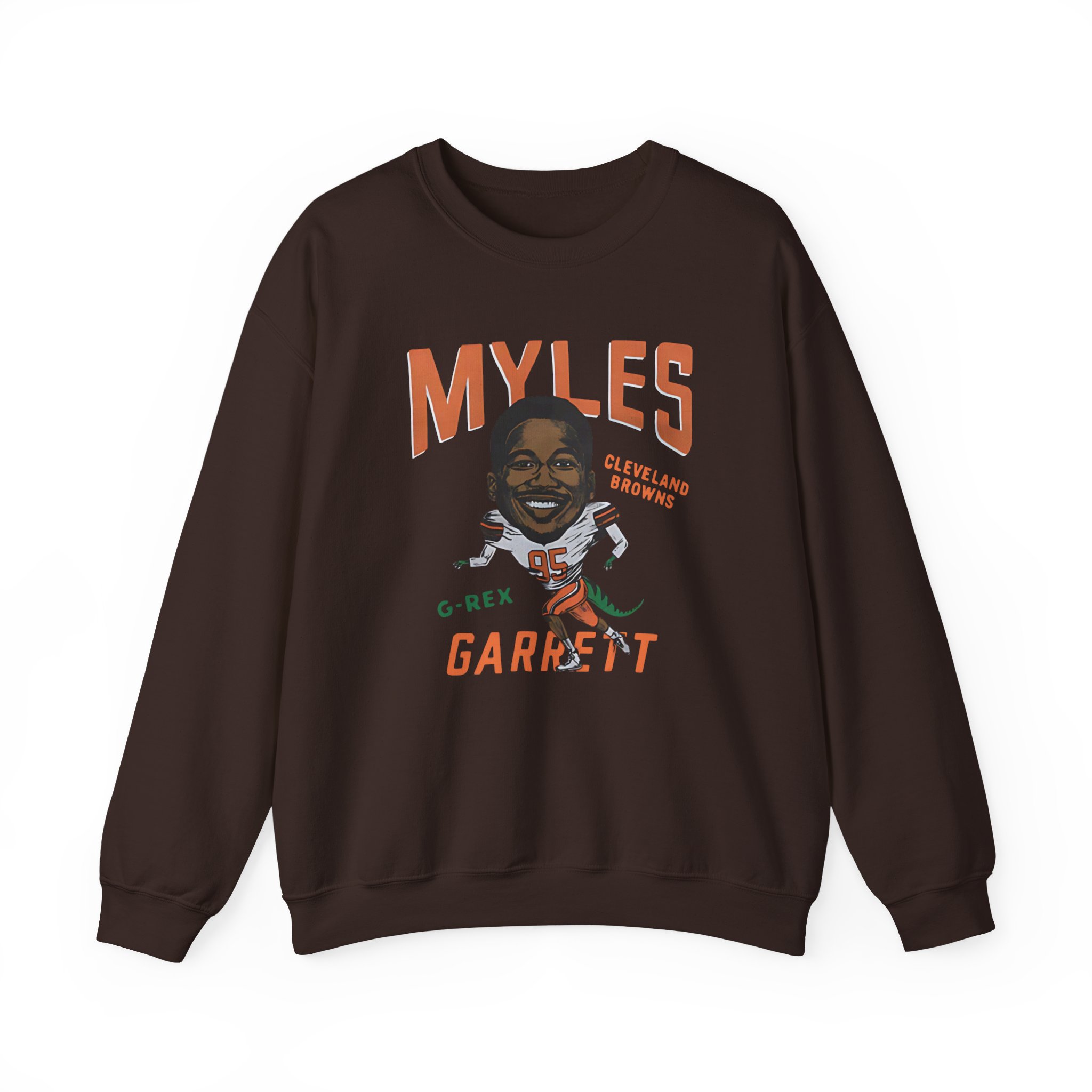 Myles Garrett Cleveland Browns Unisex Heavy Blendâ„¢ Crewneck Sweatshirt