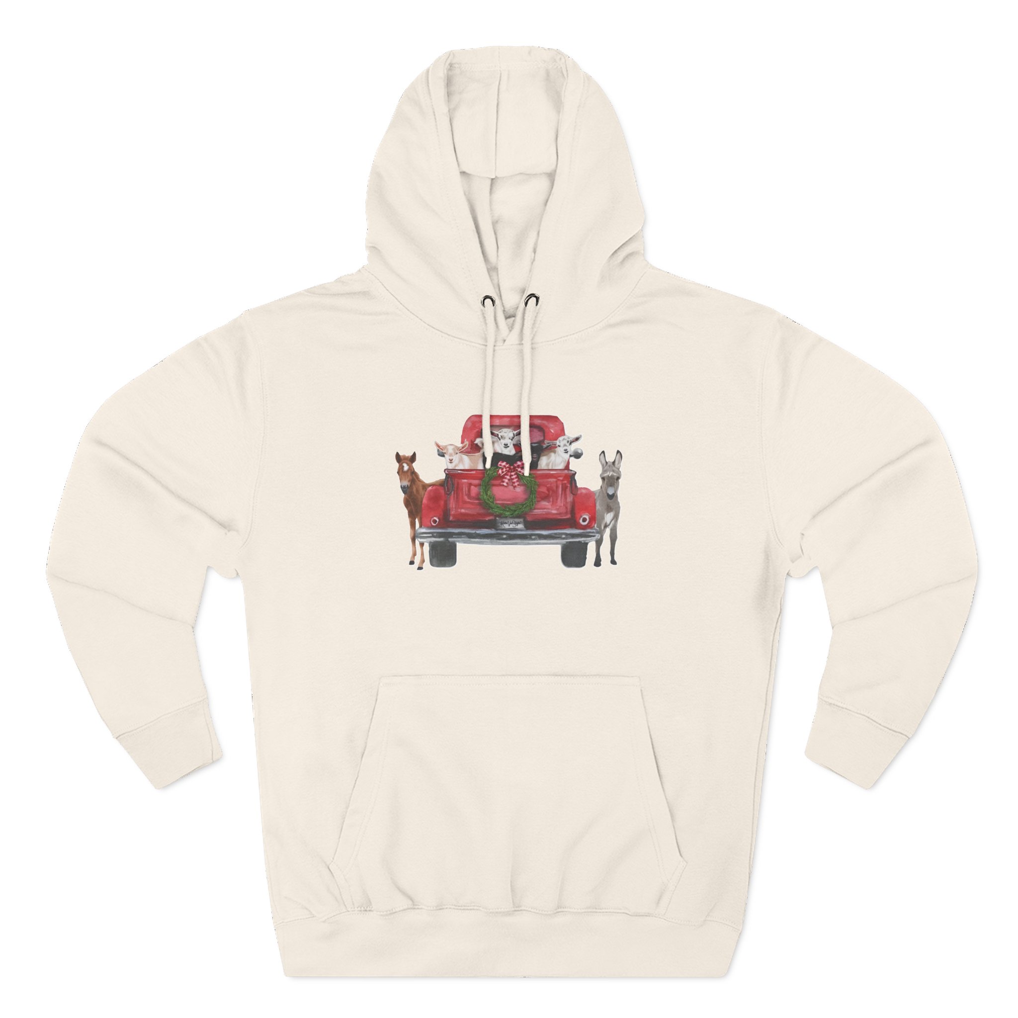 Katie Van Slyke Three-Panel Fleece Hoodie