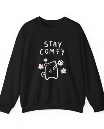 Lilypichu Stay Comfy Cute Unisex Heavy Blend™ Crewneck Sweatshirt