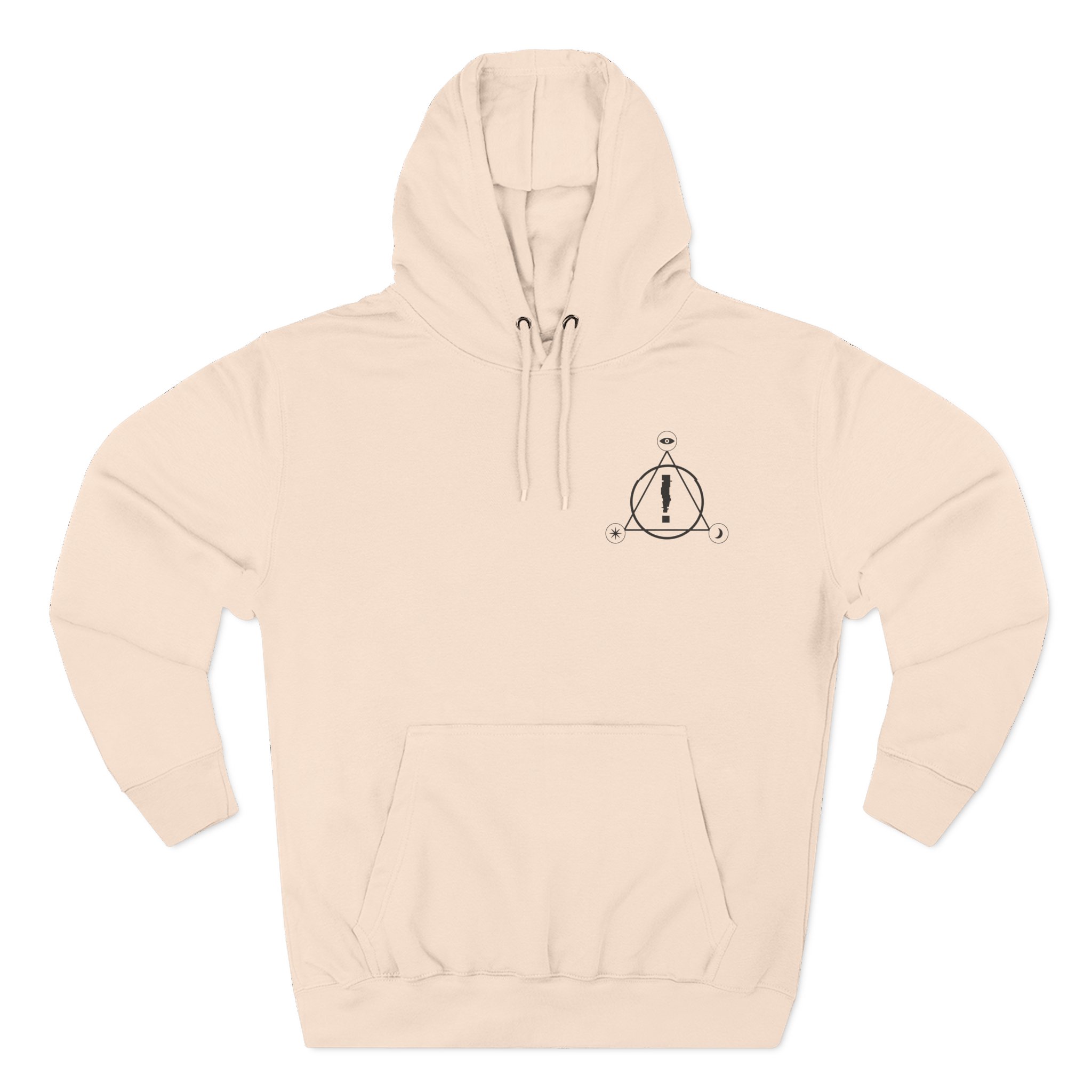 Panic at the Disco Ecru Pull Ove Three-Panel Fleece Hoodie