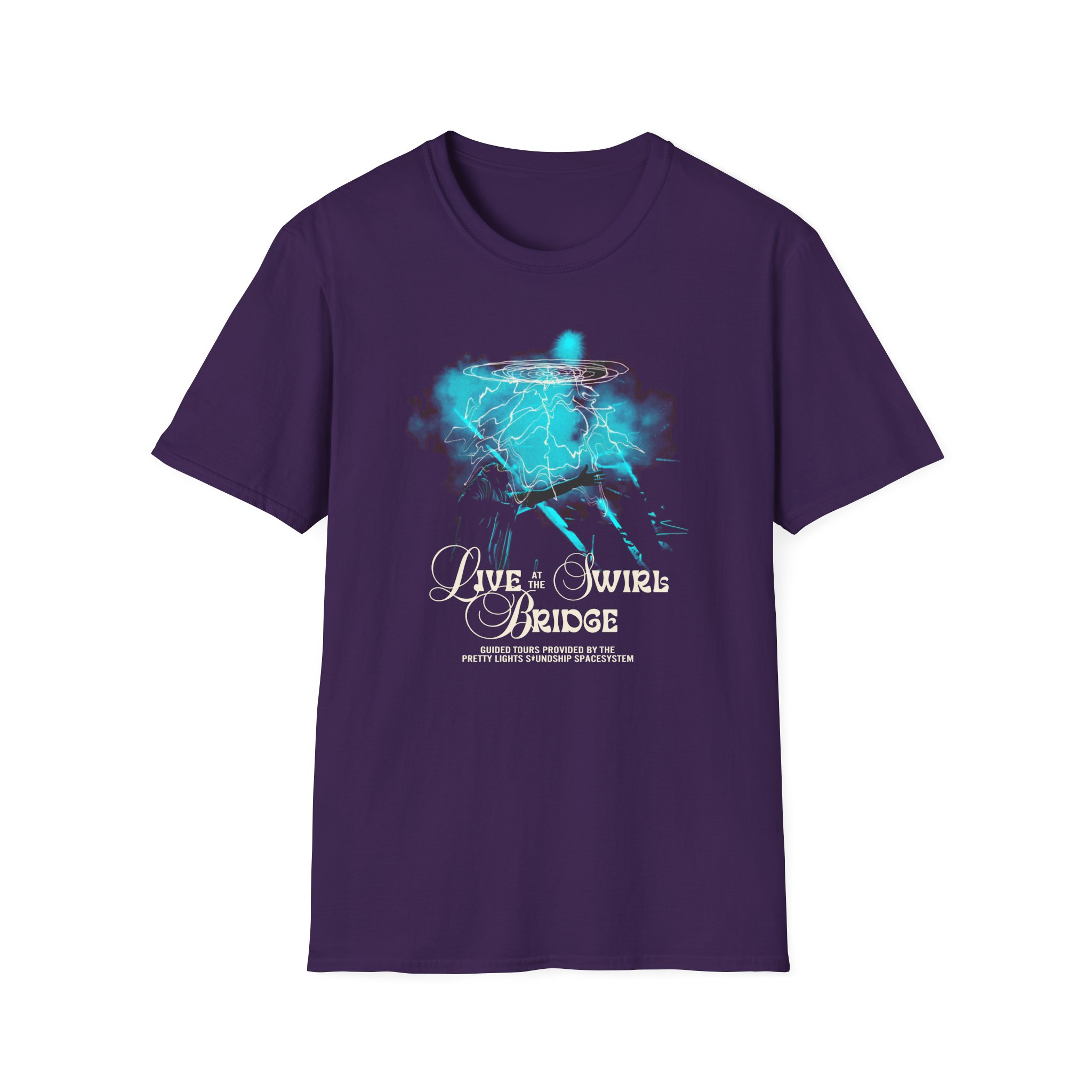 Pretty Lights Live From the Swirl Bridge Unisex Softstyle T-Shirt