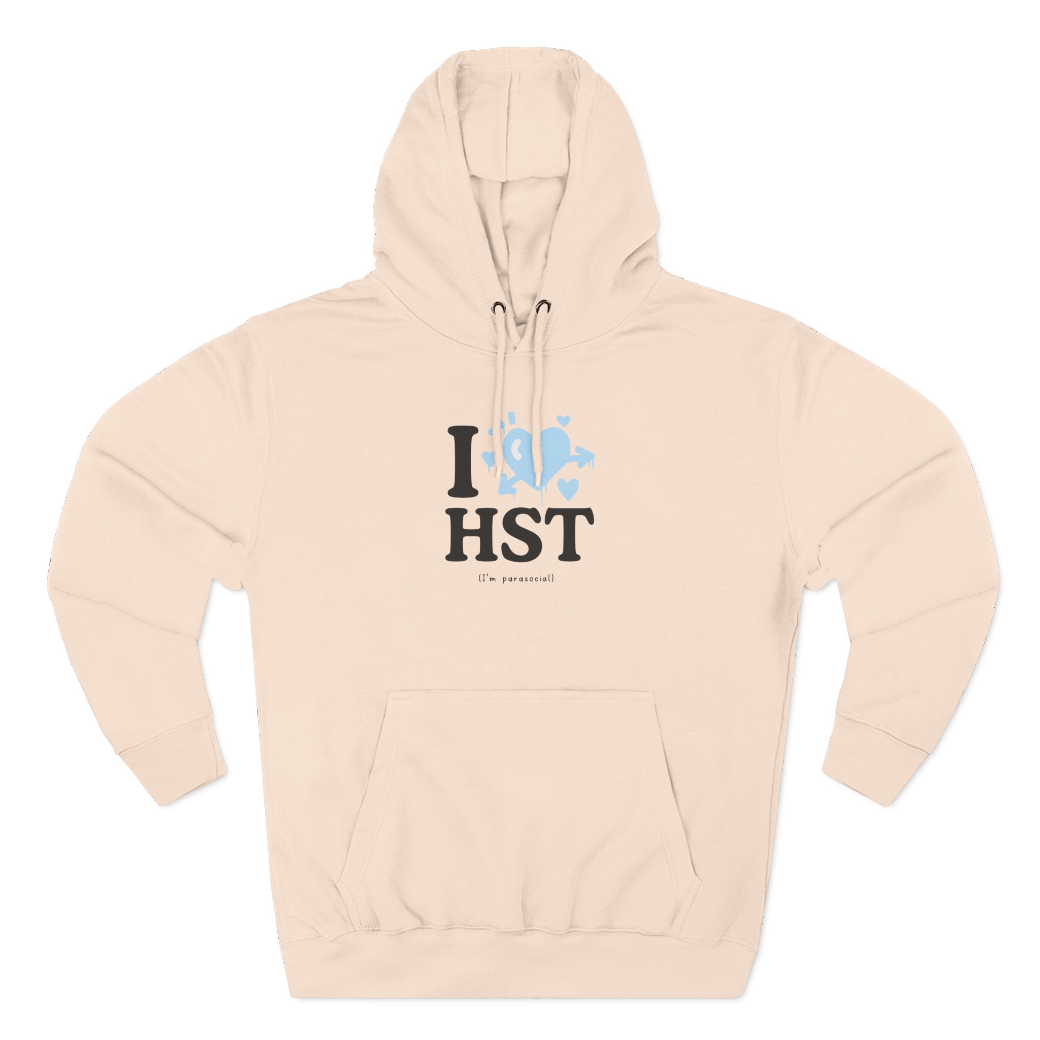 Haiset Three-Panel Fleece Hoodie