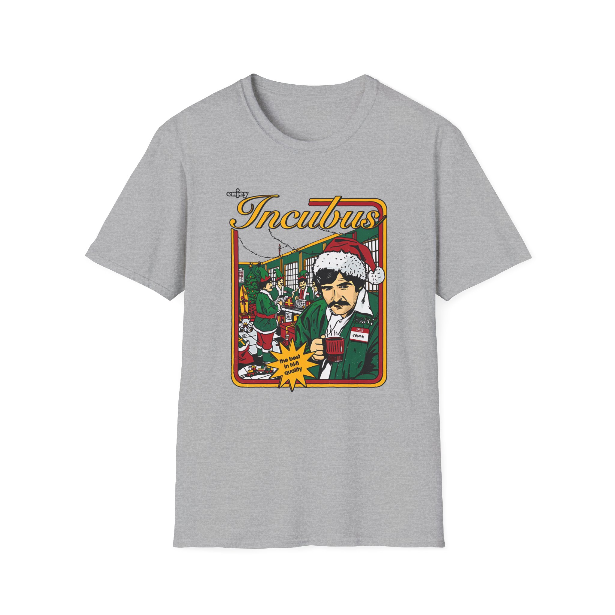 Incubus Santa Chuck Workshop Unisex Softstyle T-Shirt