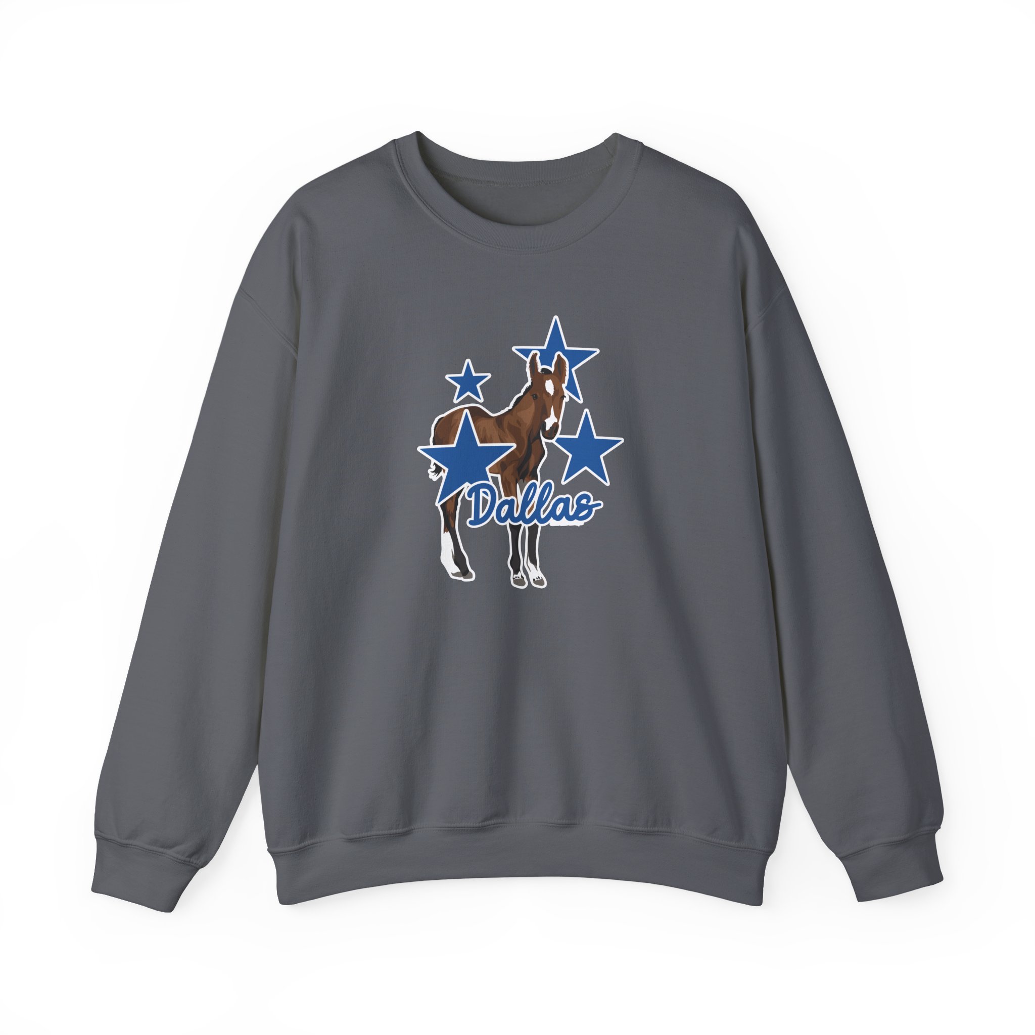 Katie Van Slyke Dallas Unisex Heavy Blendâ„¢ Crewneck Sweatshirt